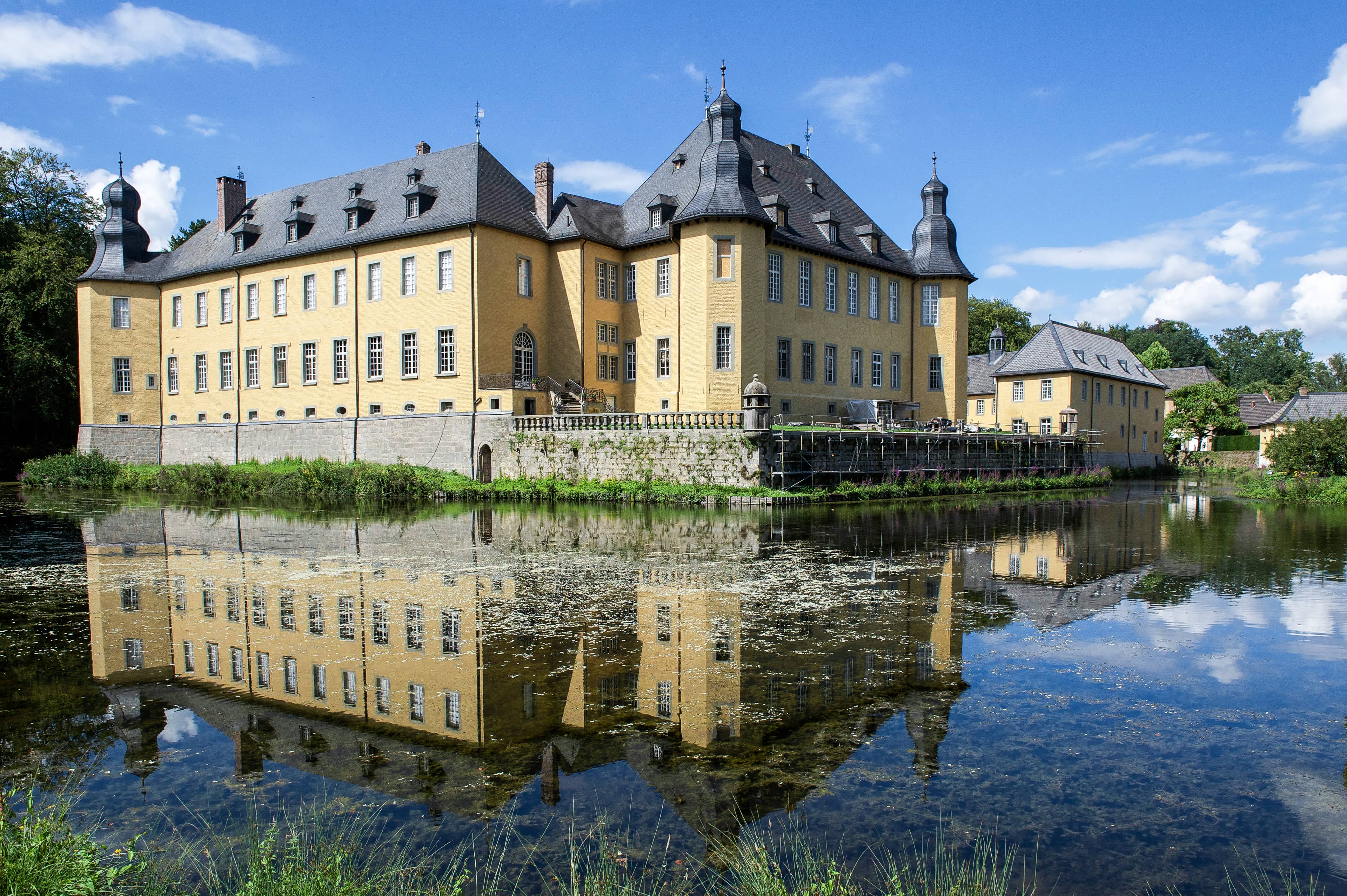 Moated Castle Exterior