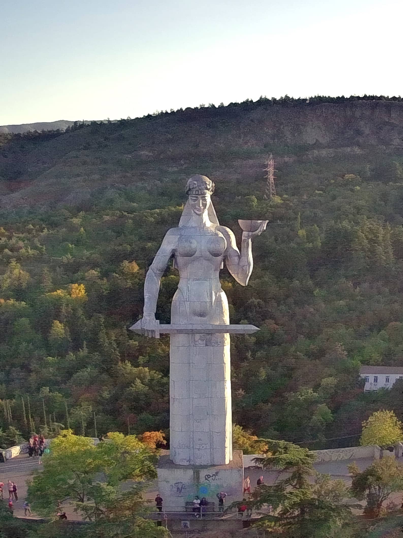 Mother of Georgia Statue