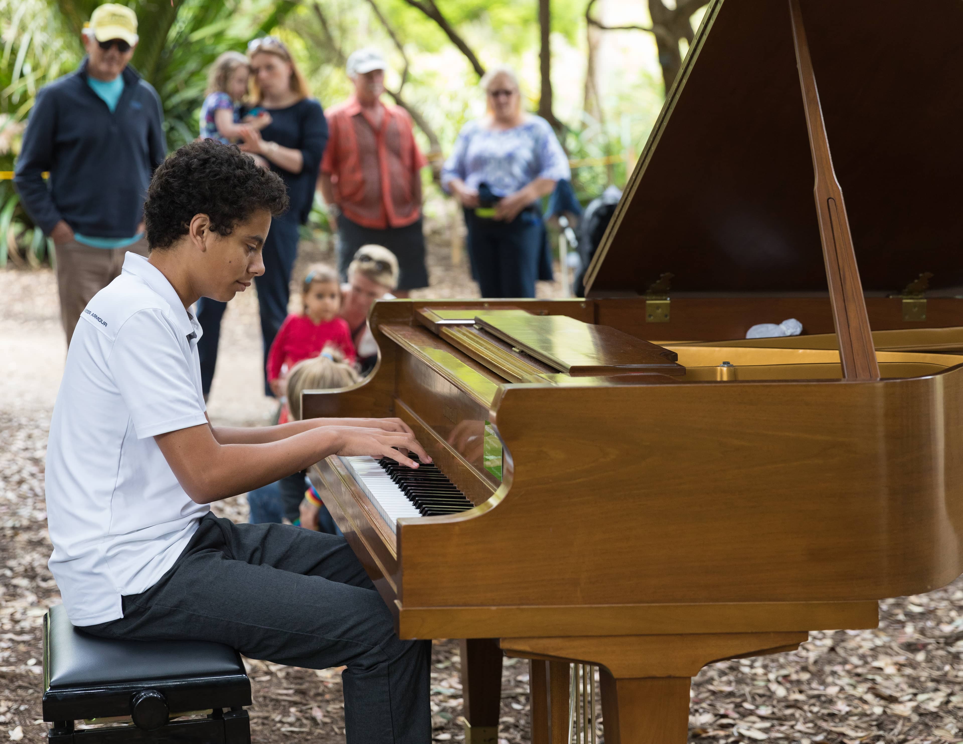 Flower Piano Event