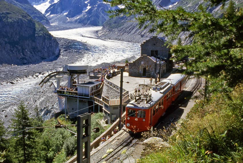Montenvers Rack Railway Journey