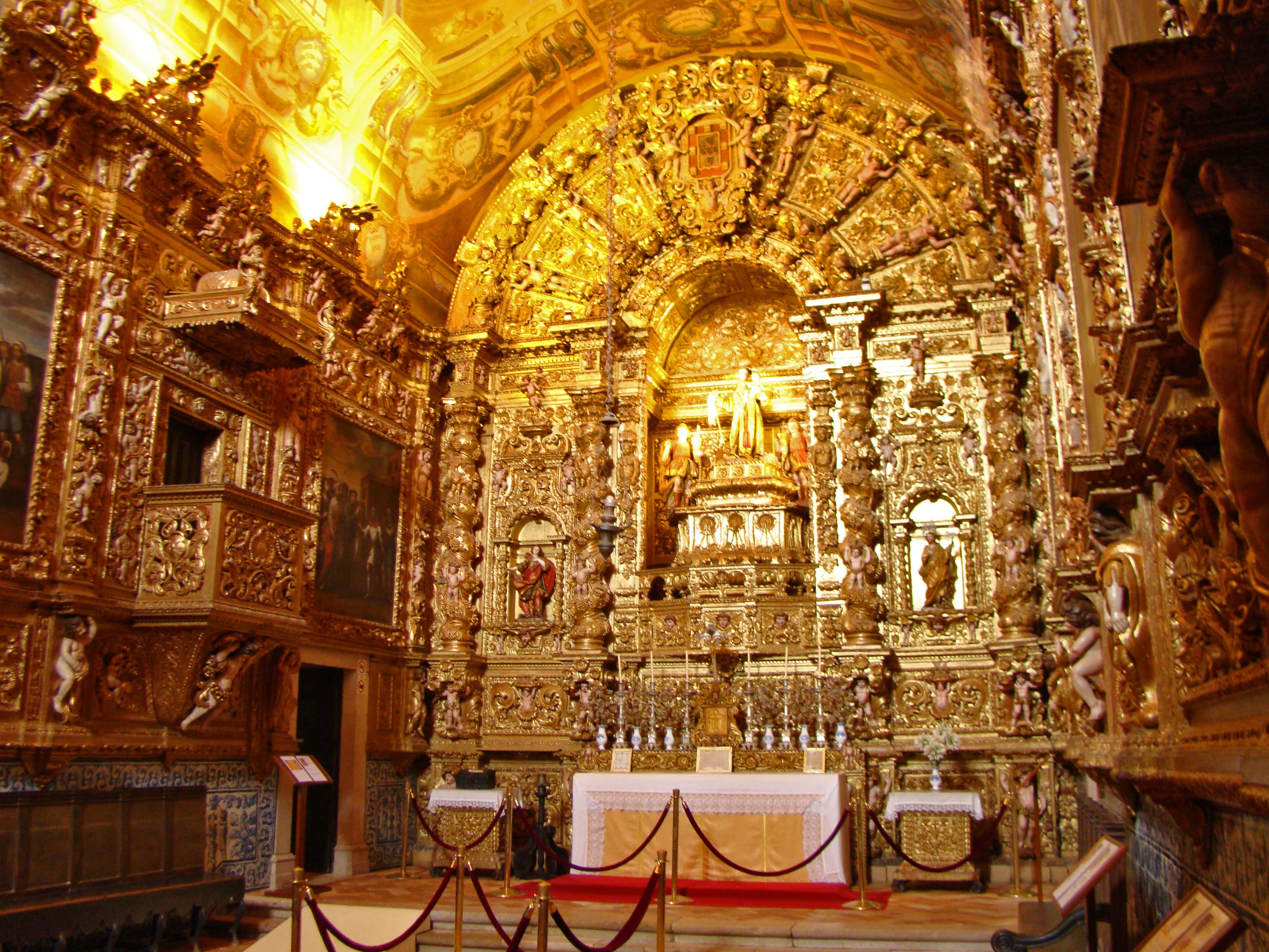 Intricate Wooden Altar