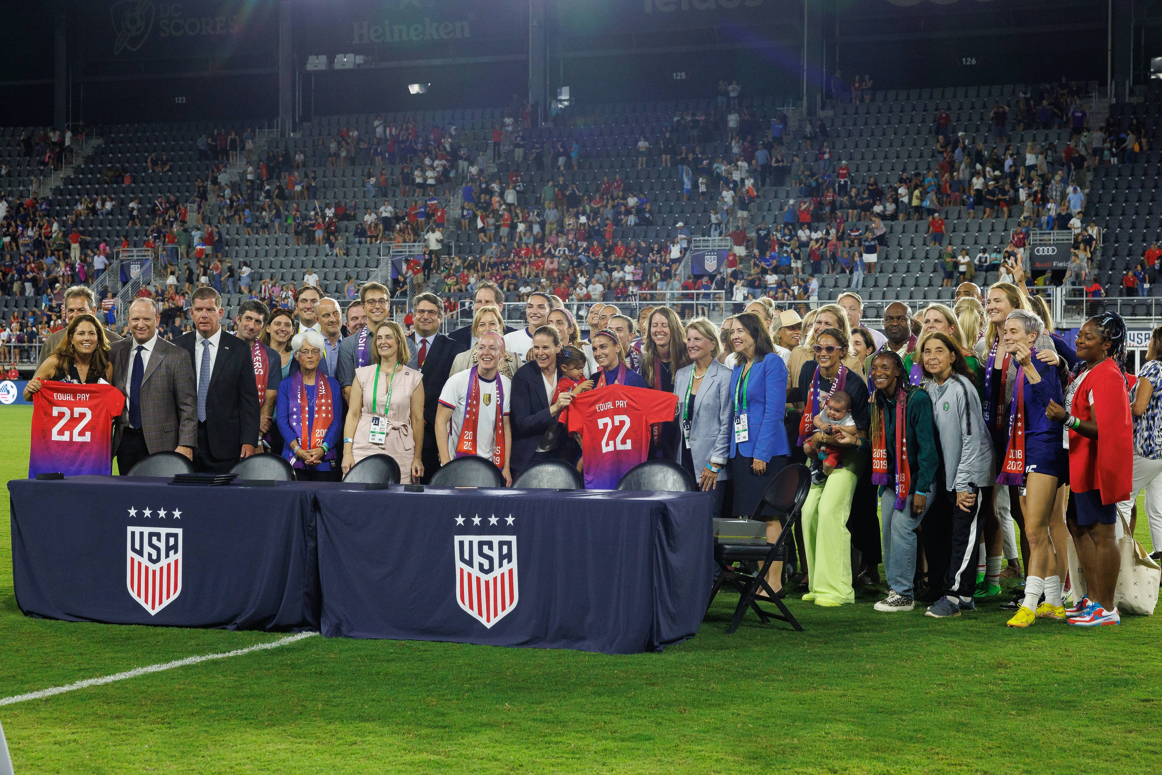 USWNT & DC United Action