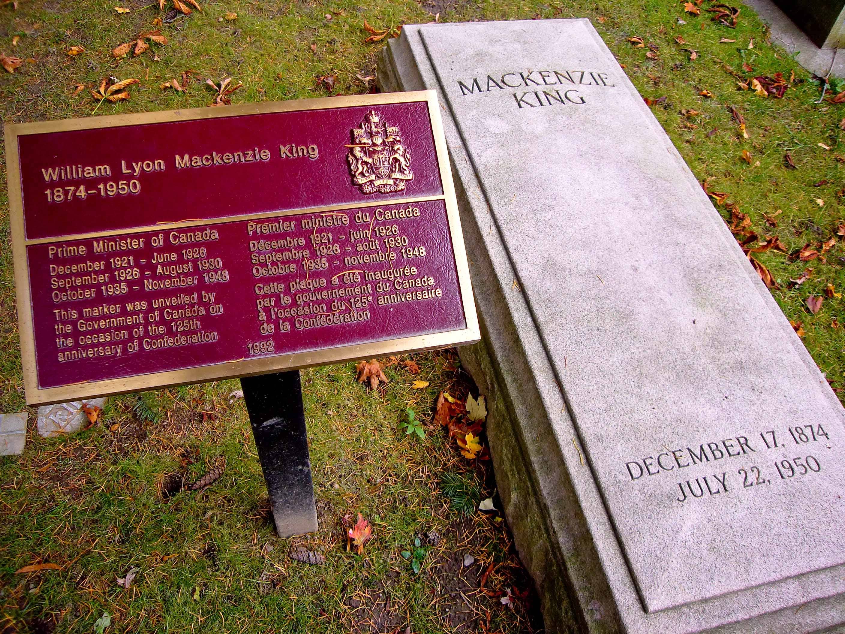William Lyon Mackenzie King's Plot
