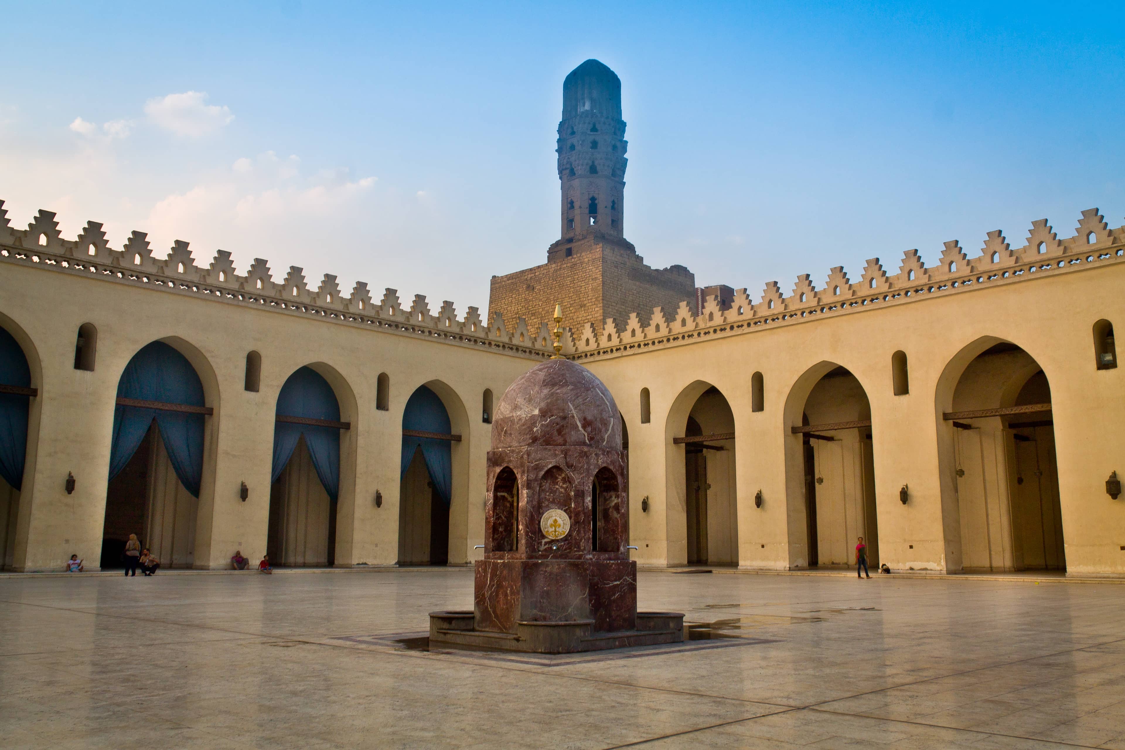 Spacious Courtyard