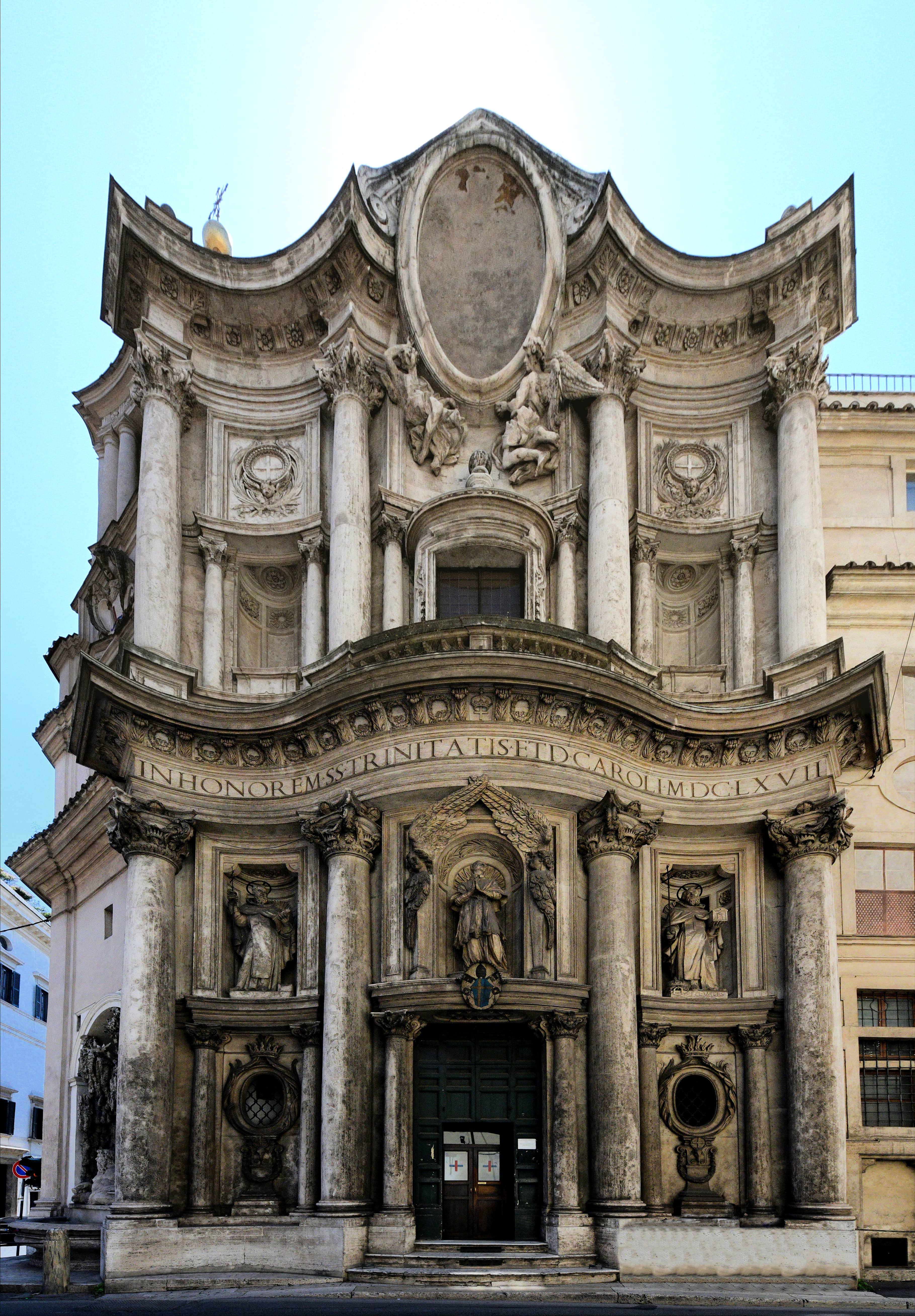 Ornate Baroque Facade