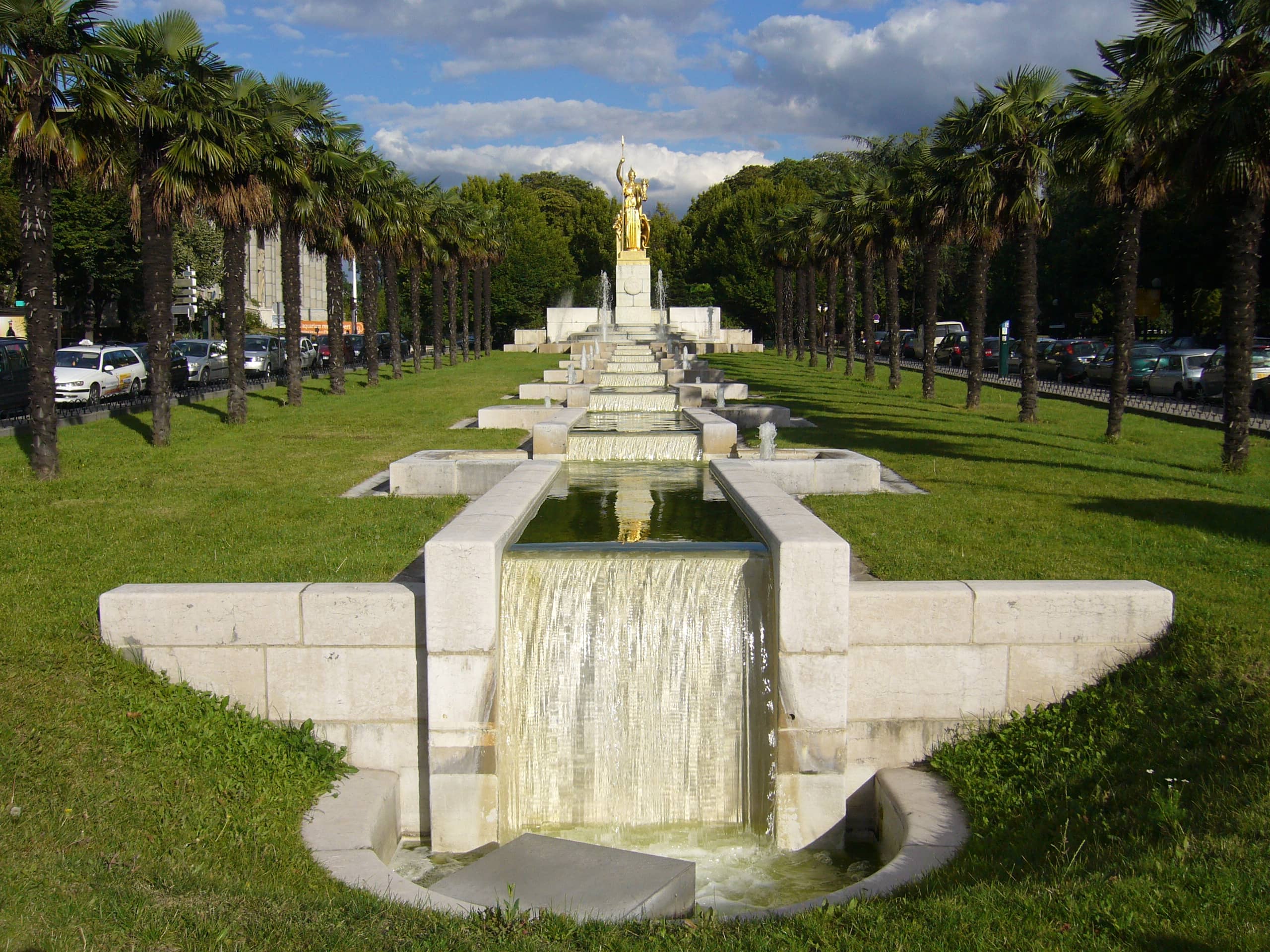 Surrounding Park and Benches