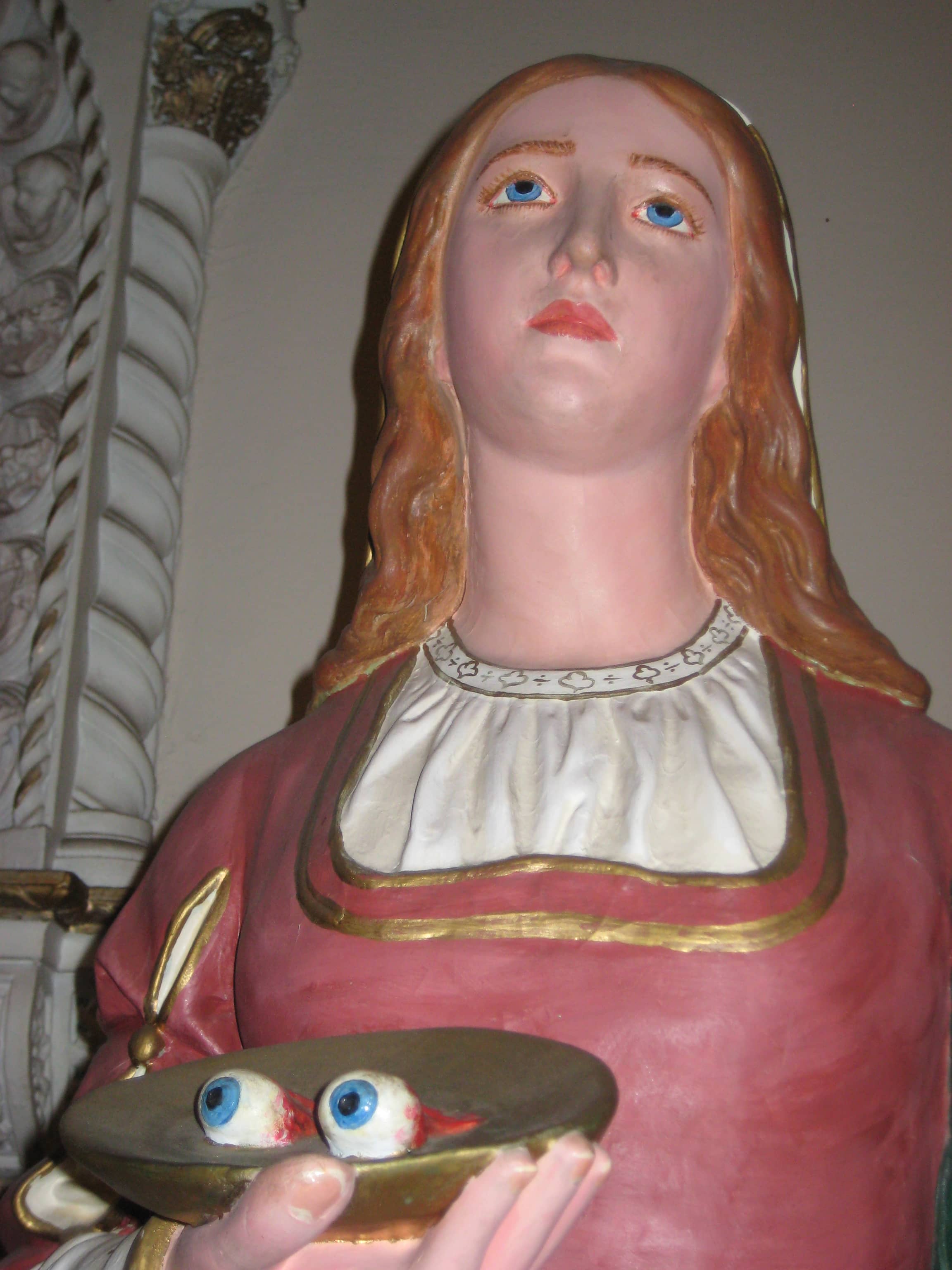 Statue of St. Lucy
