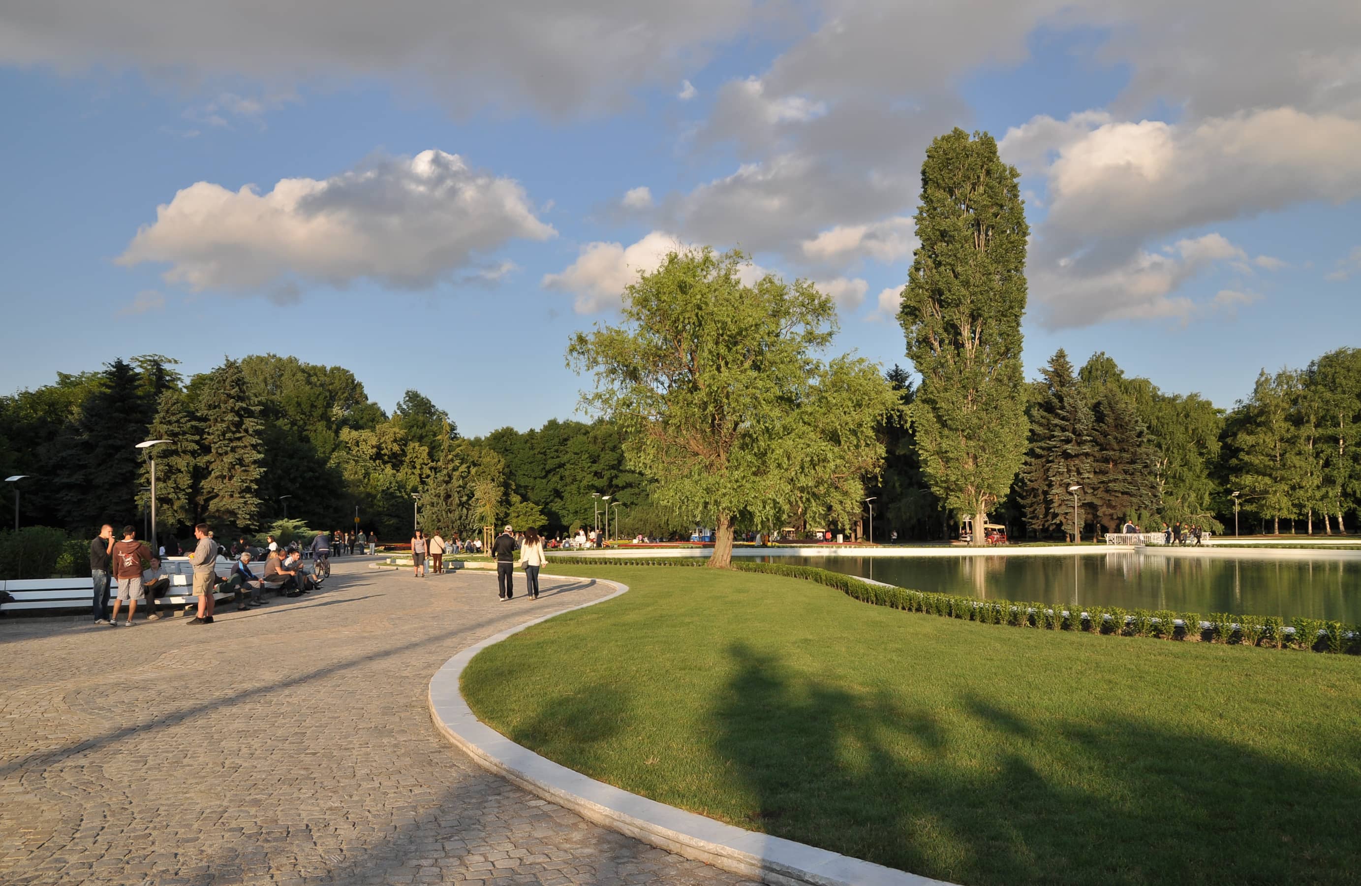 Shaded Walking Paths