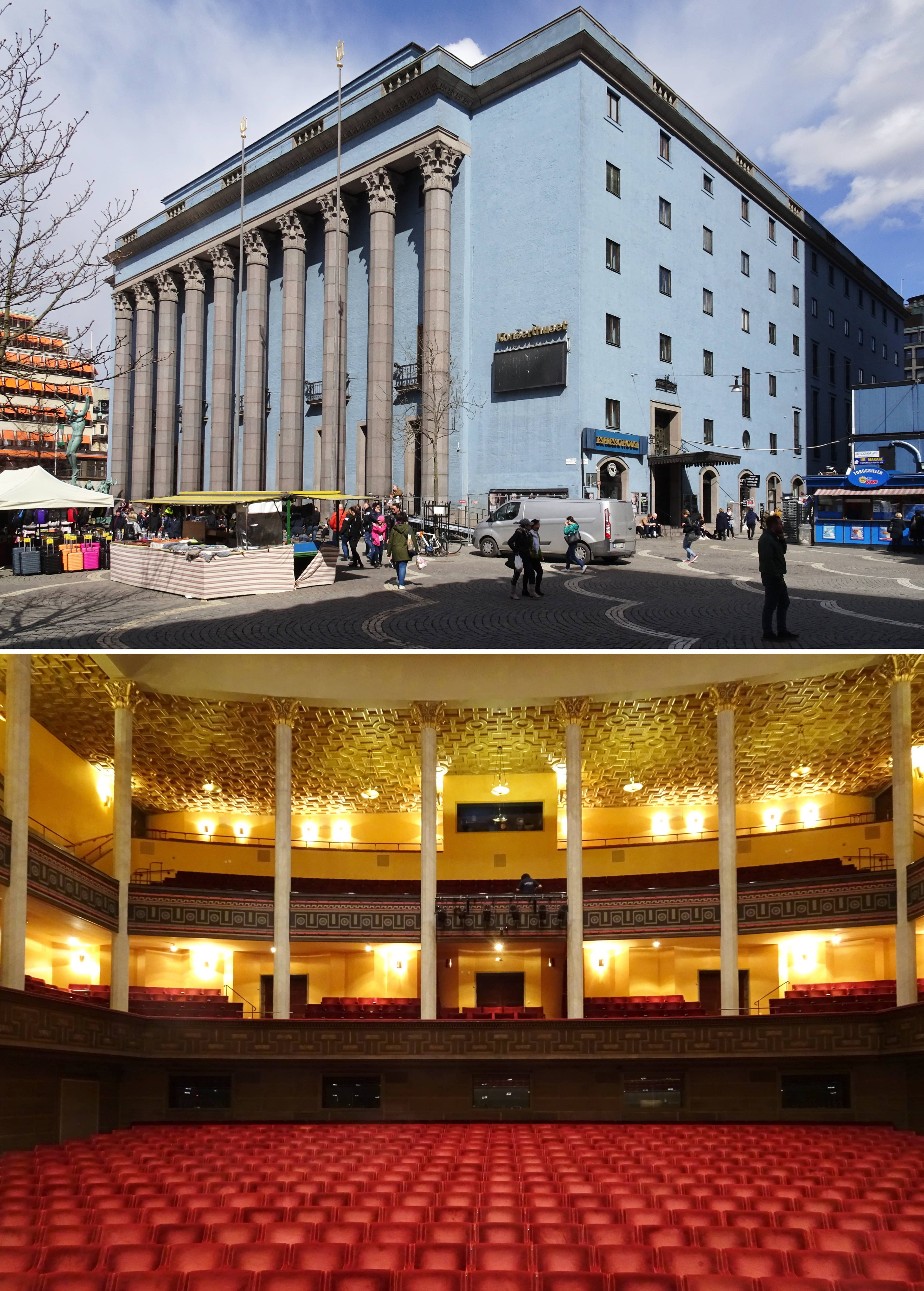 Concert Hall & Skyline Views
