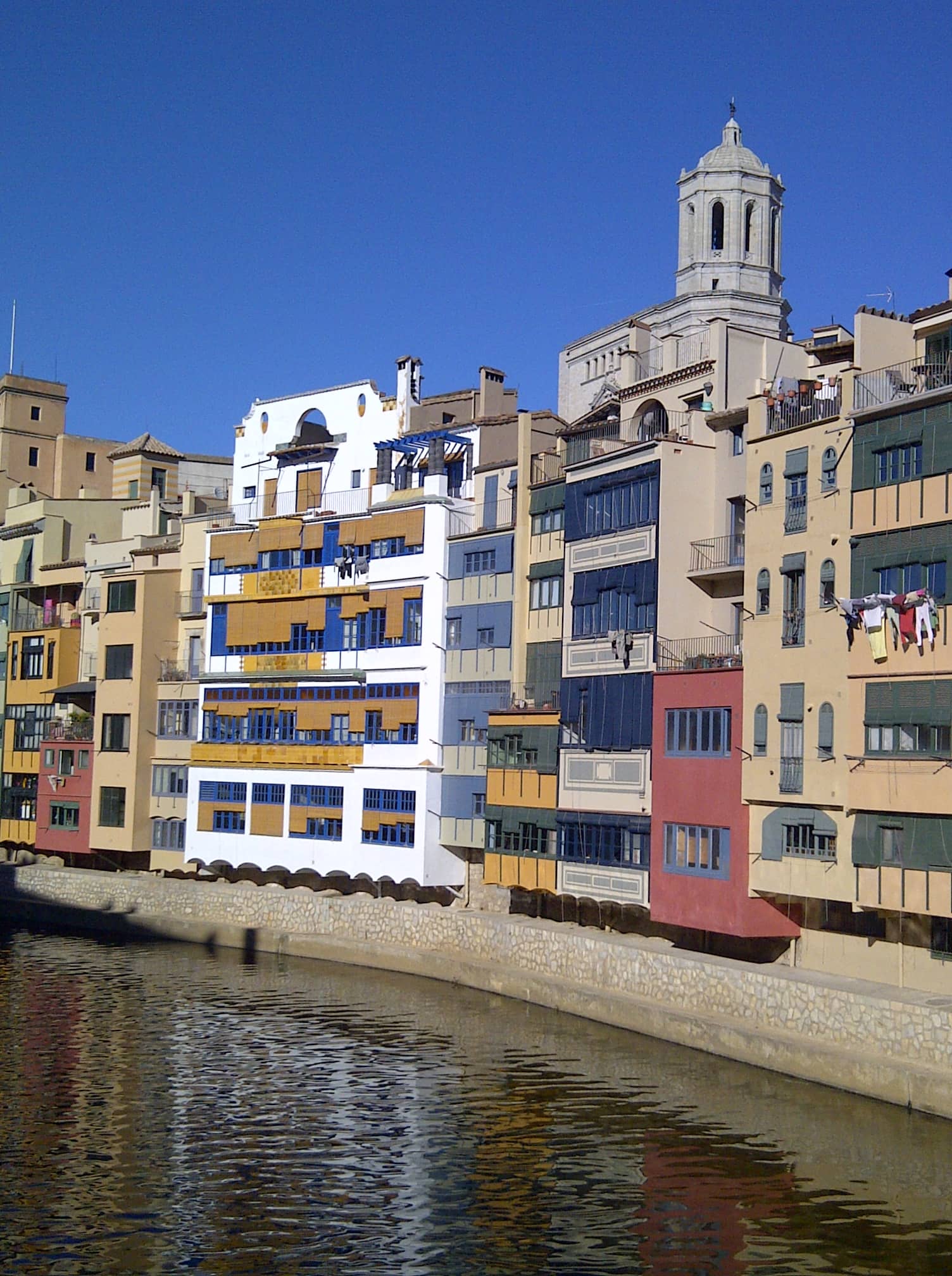 Facade on the Onyar River