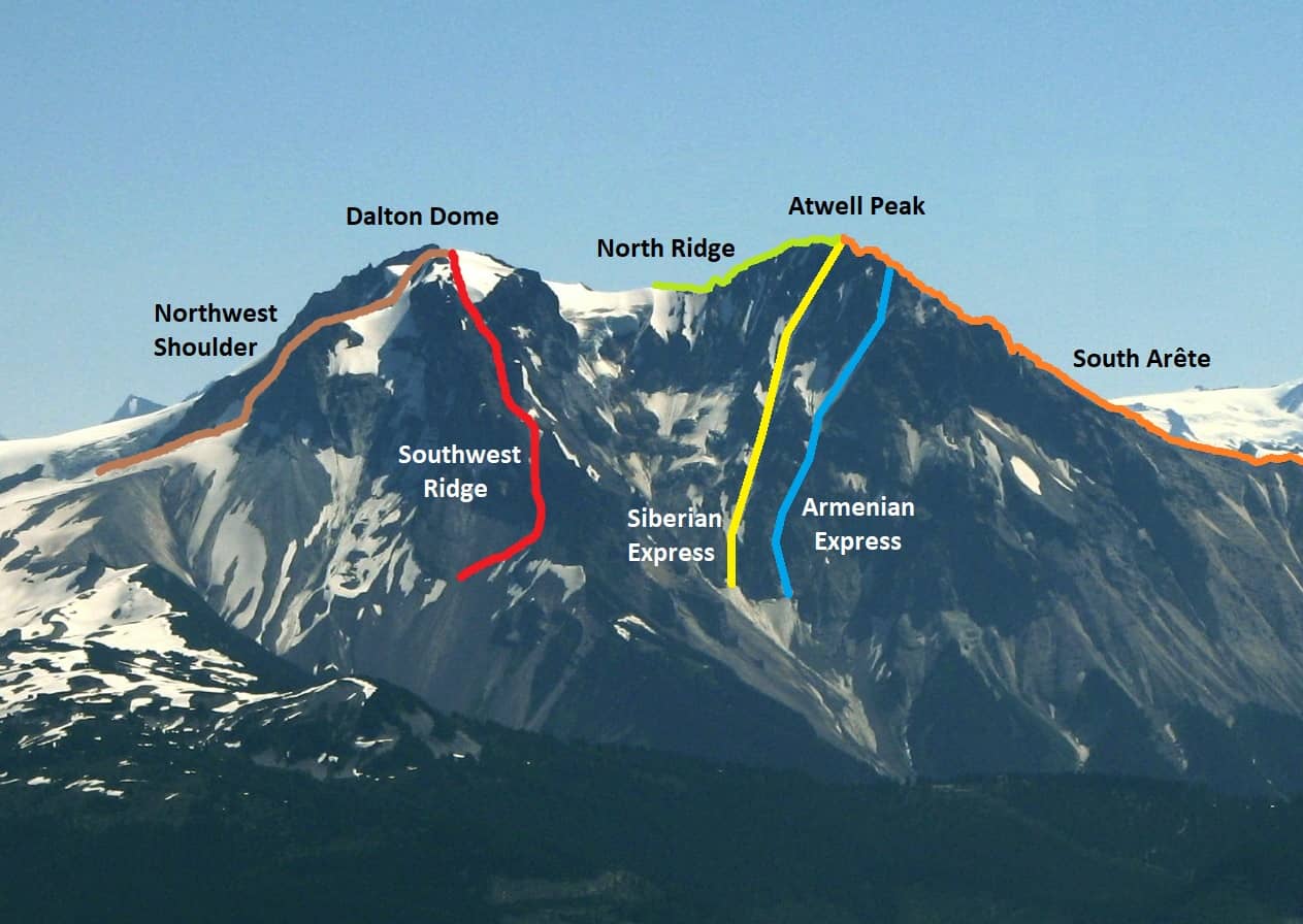 Challenging Climbing Routes