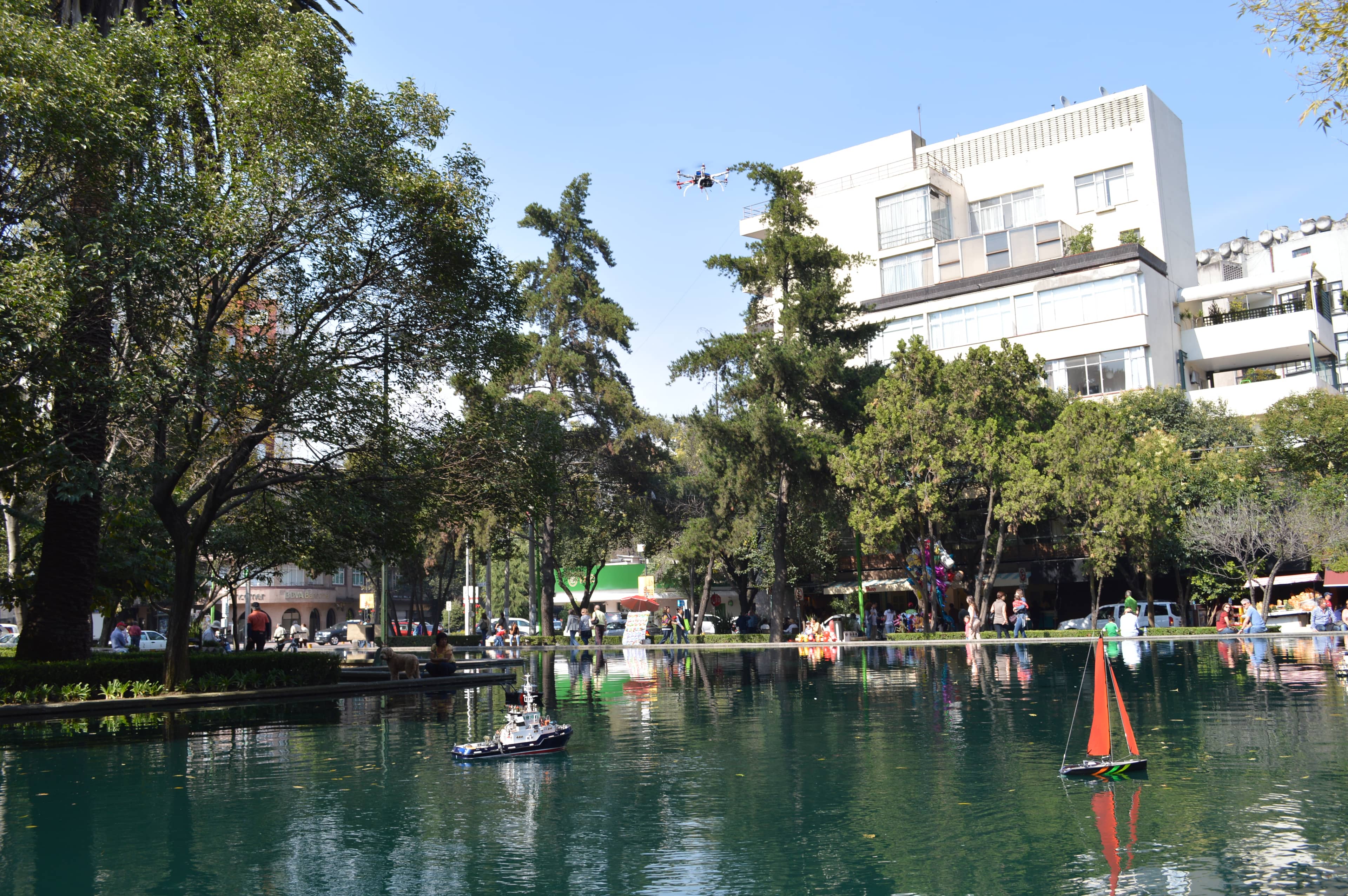 Reflecting Pools & Boats