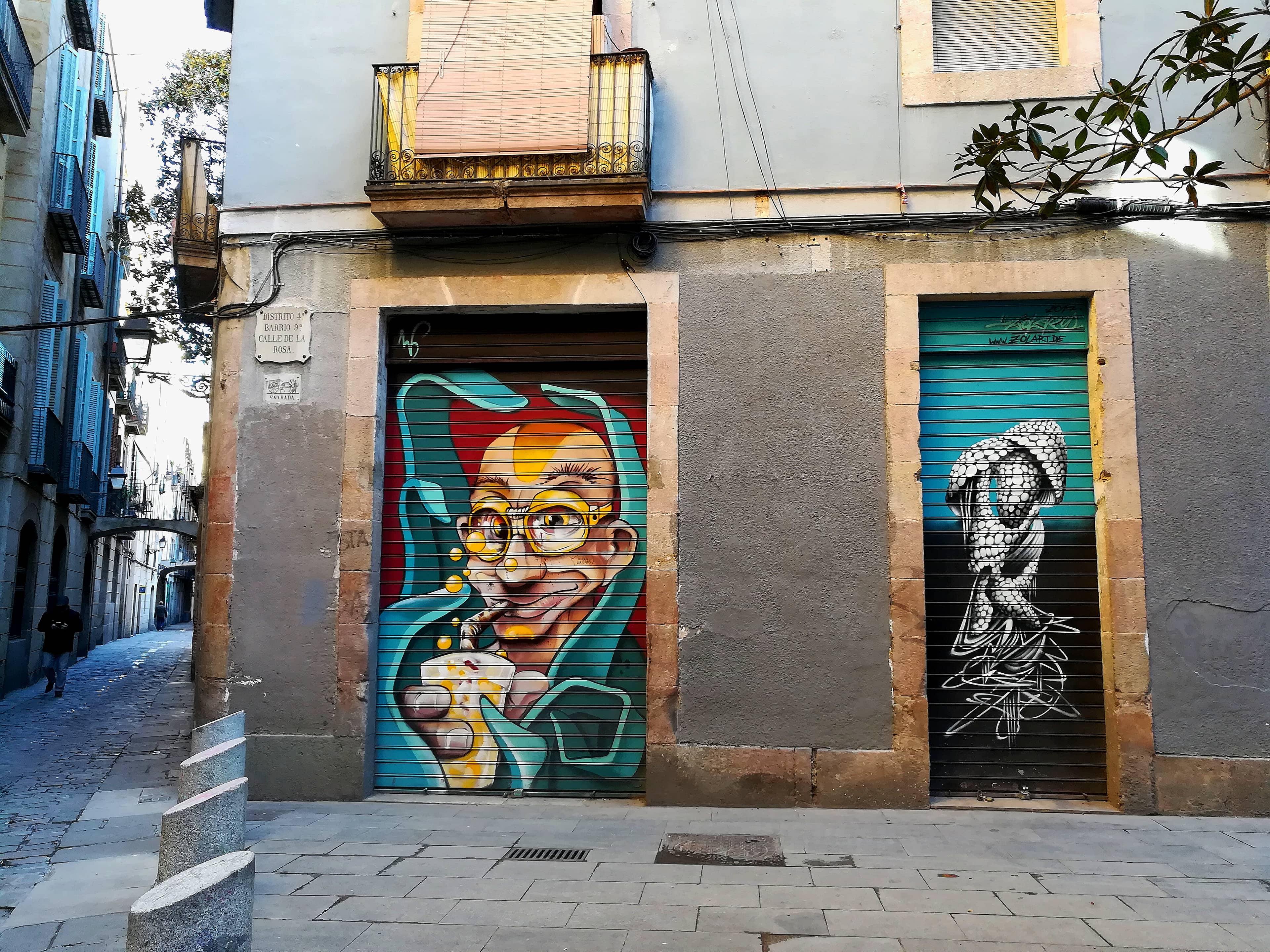 Street Art on Carrer de la Princesa