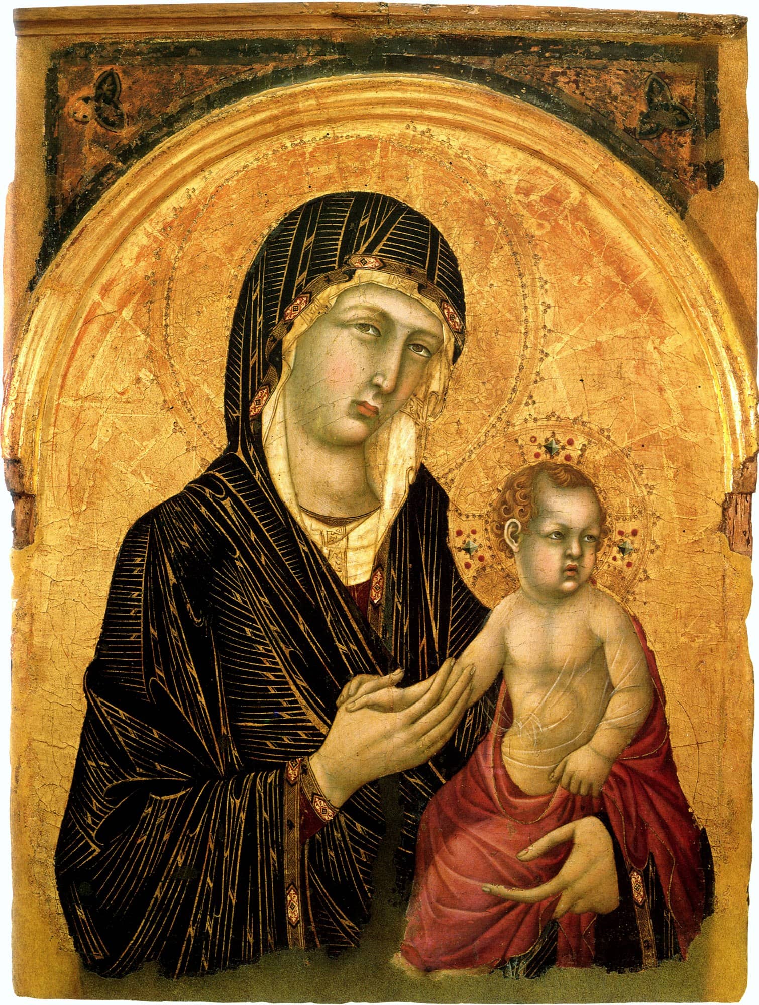 Works by Duccio and Simone Martini