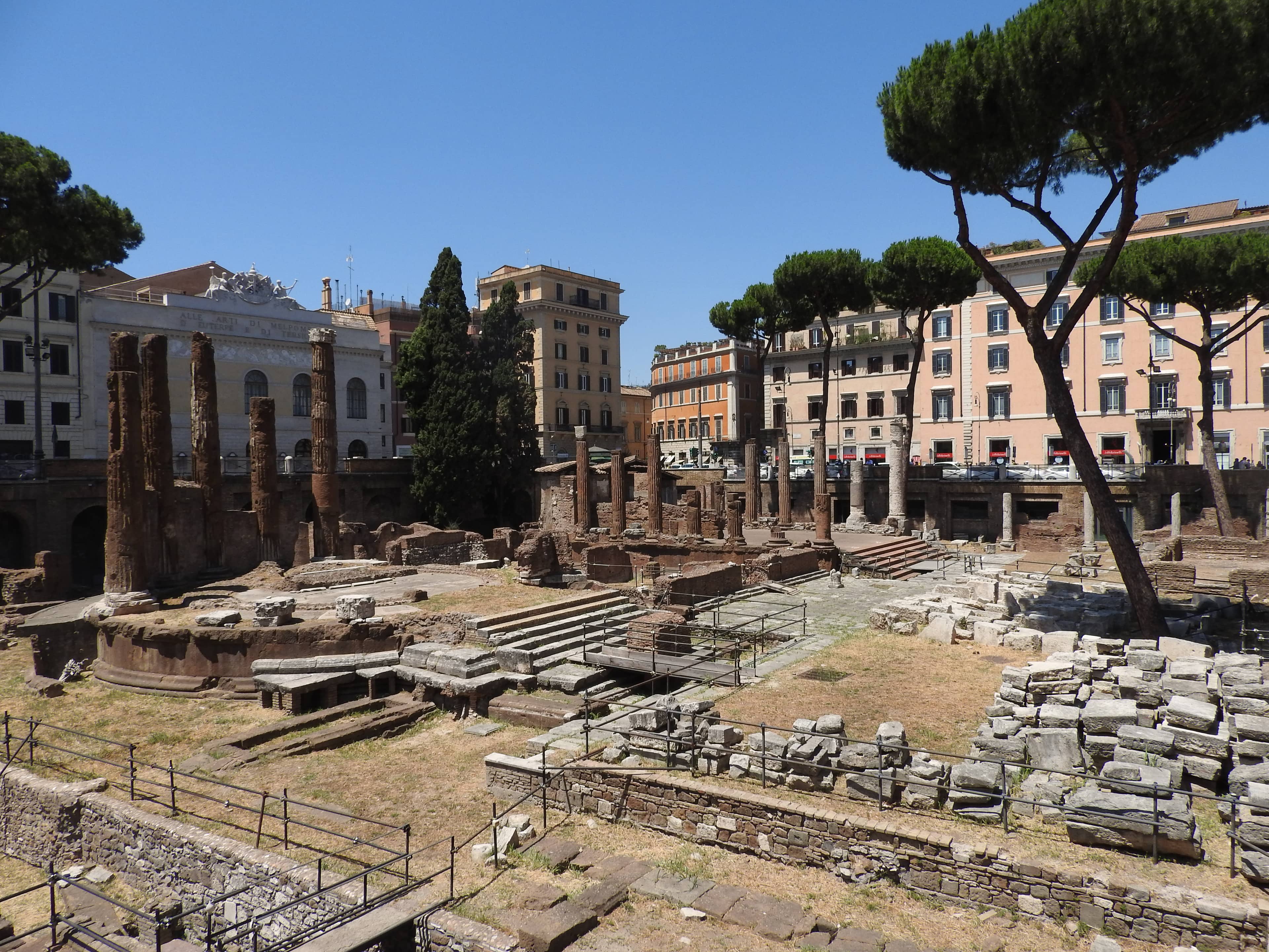 Remains of Pompey's Theatre