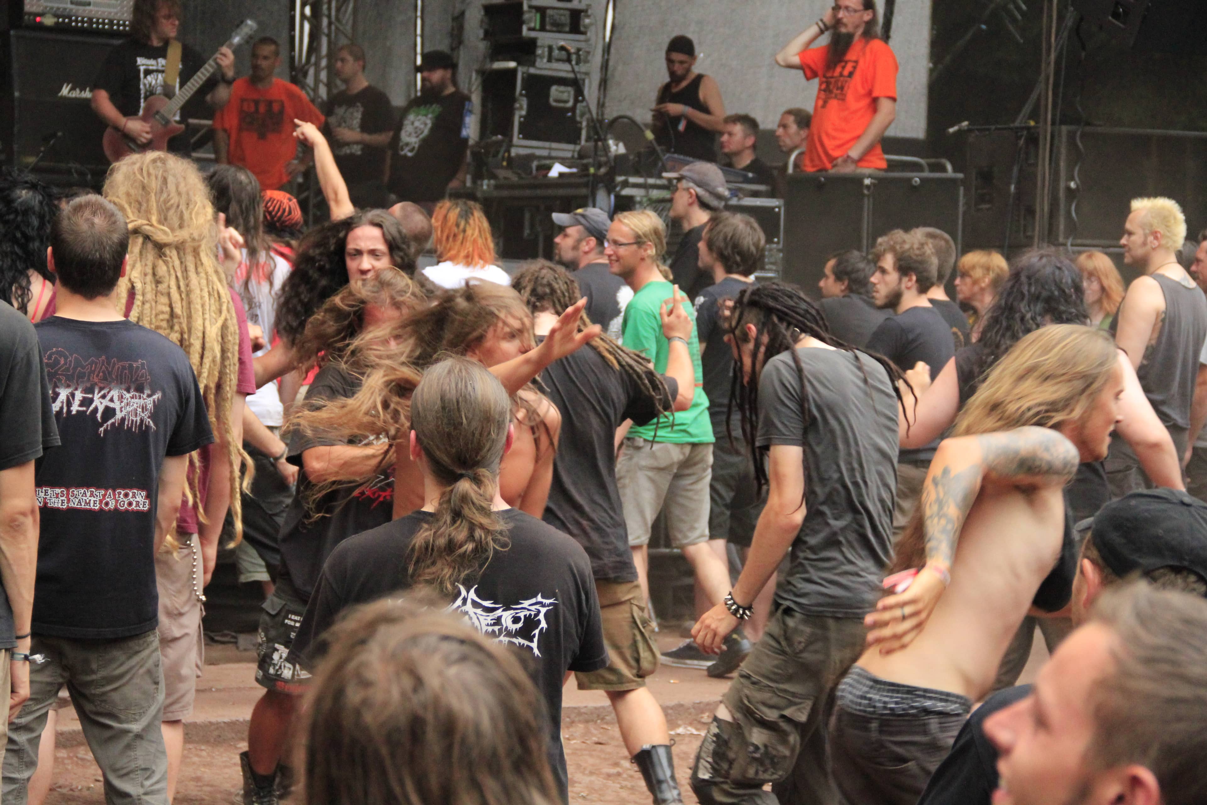 Energetic Mosh Pits