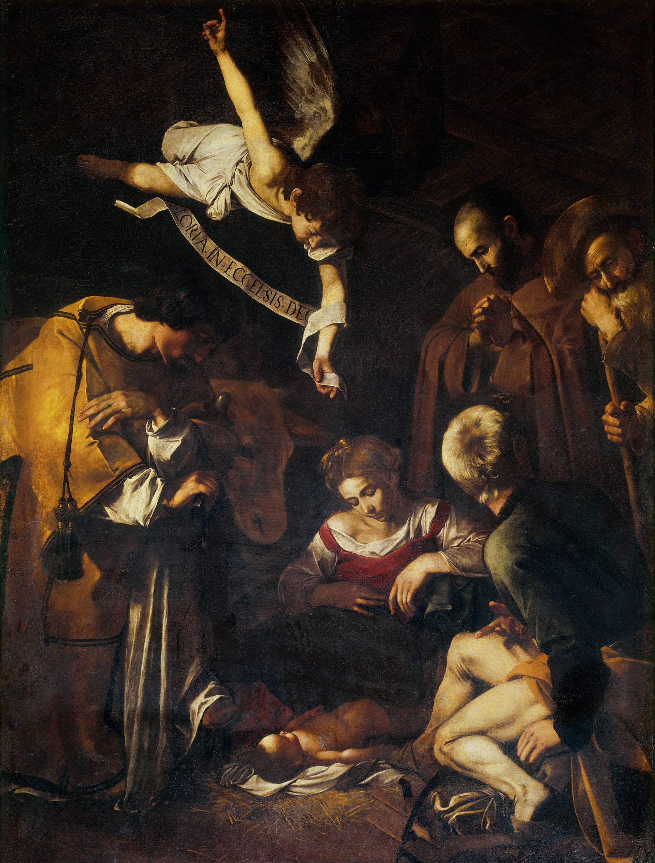 Caravaggio's 'Nativity' Reproduction