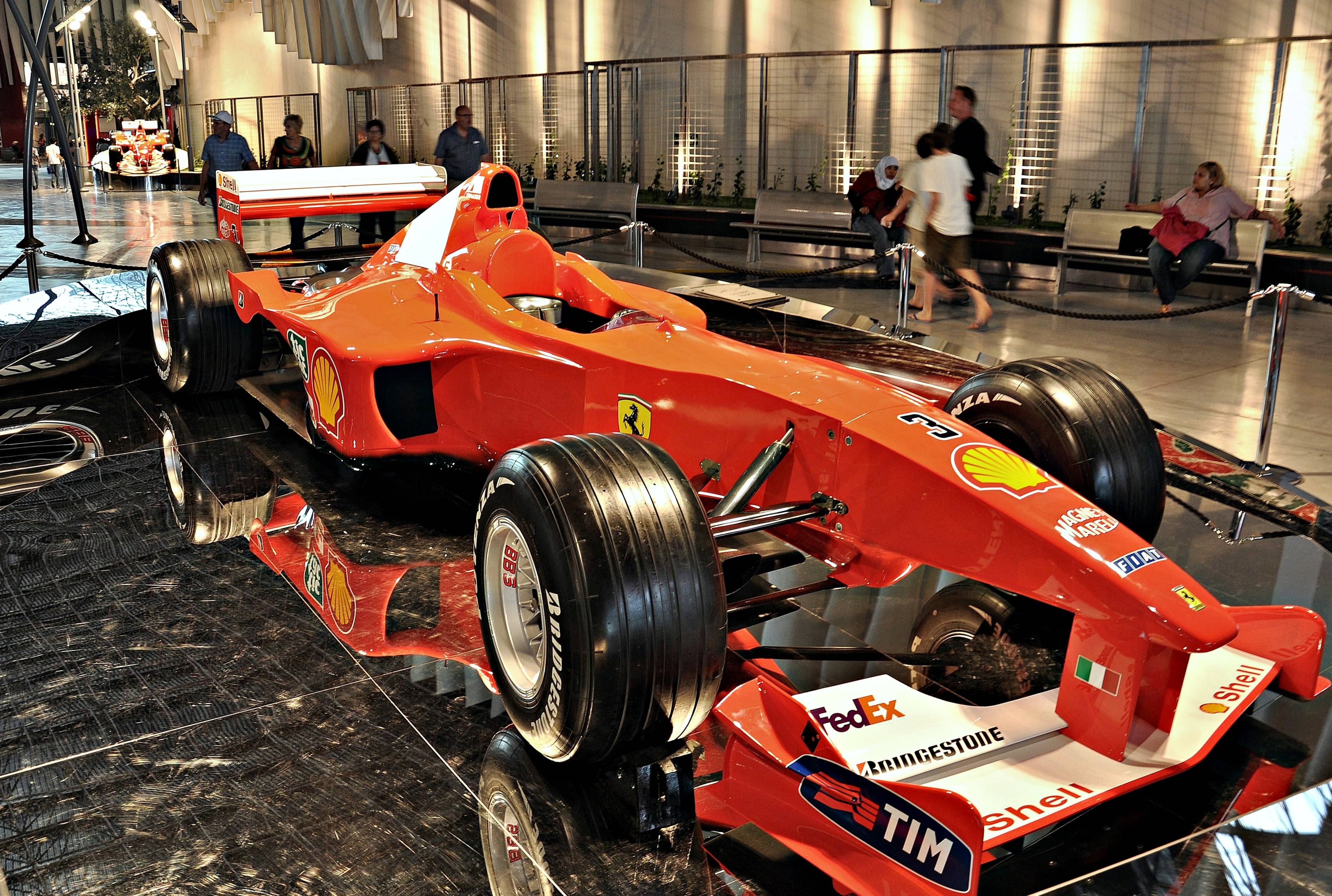 Ferrari Museum Displays