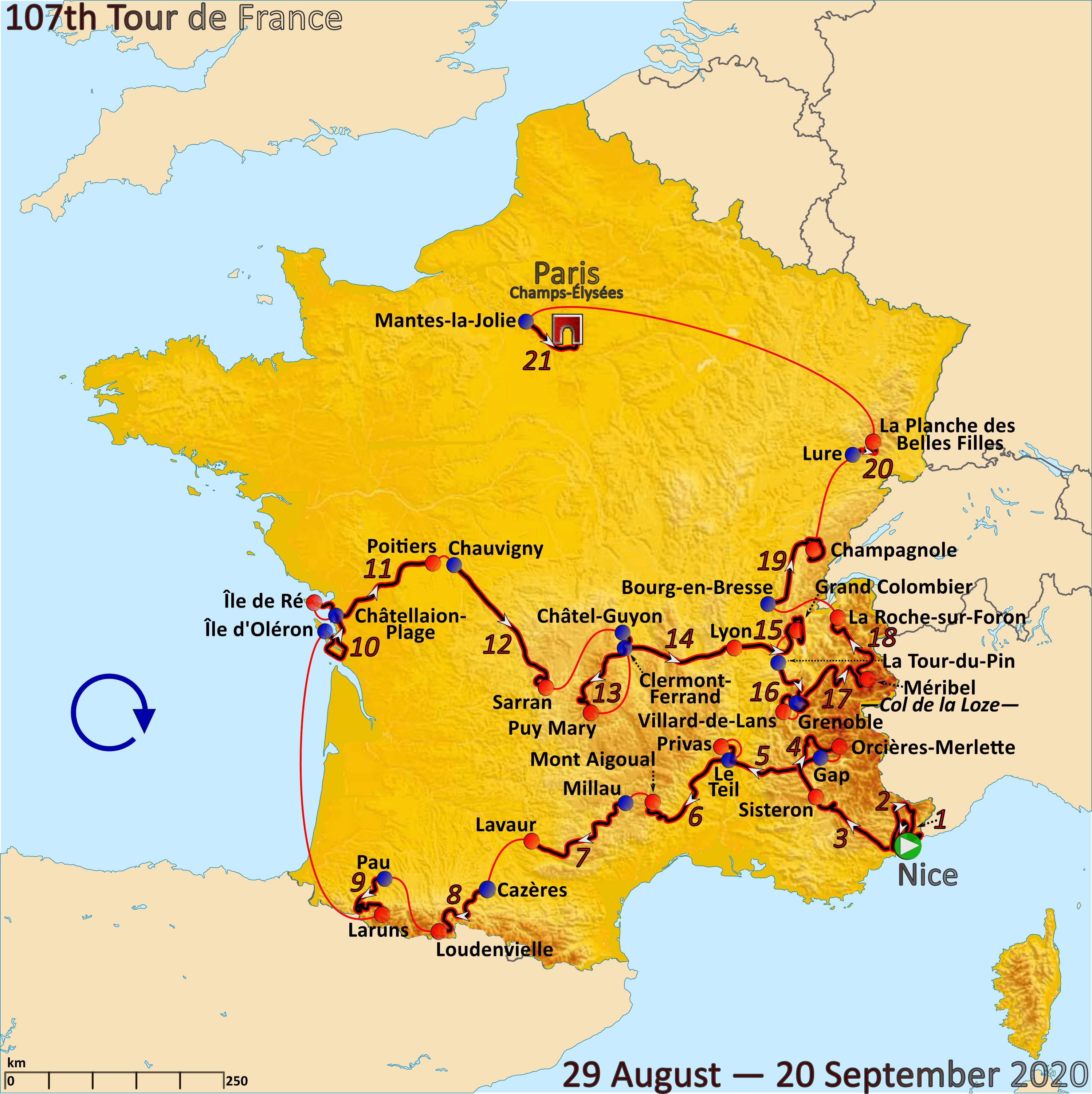 Historical Cycling Route