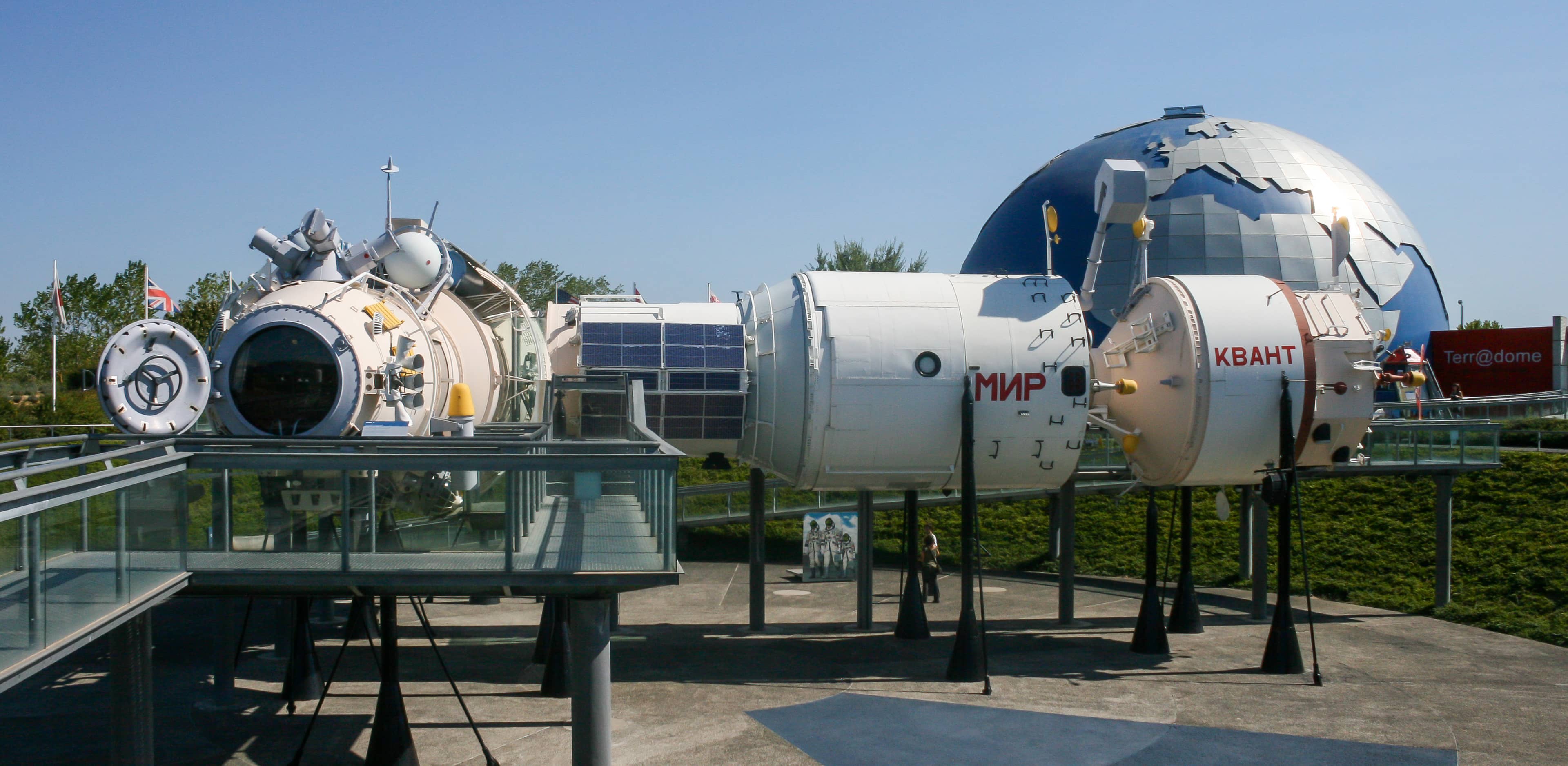 Mir Space Station Replica