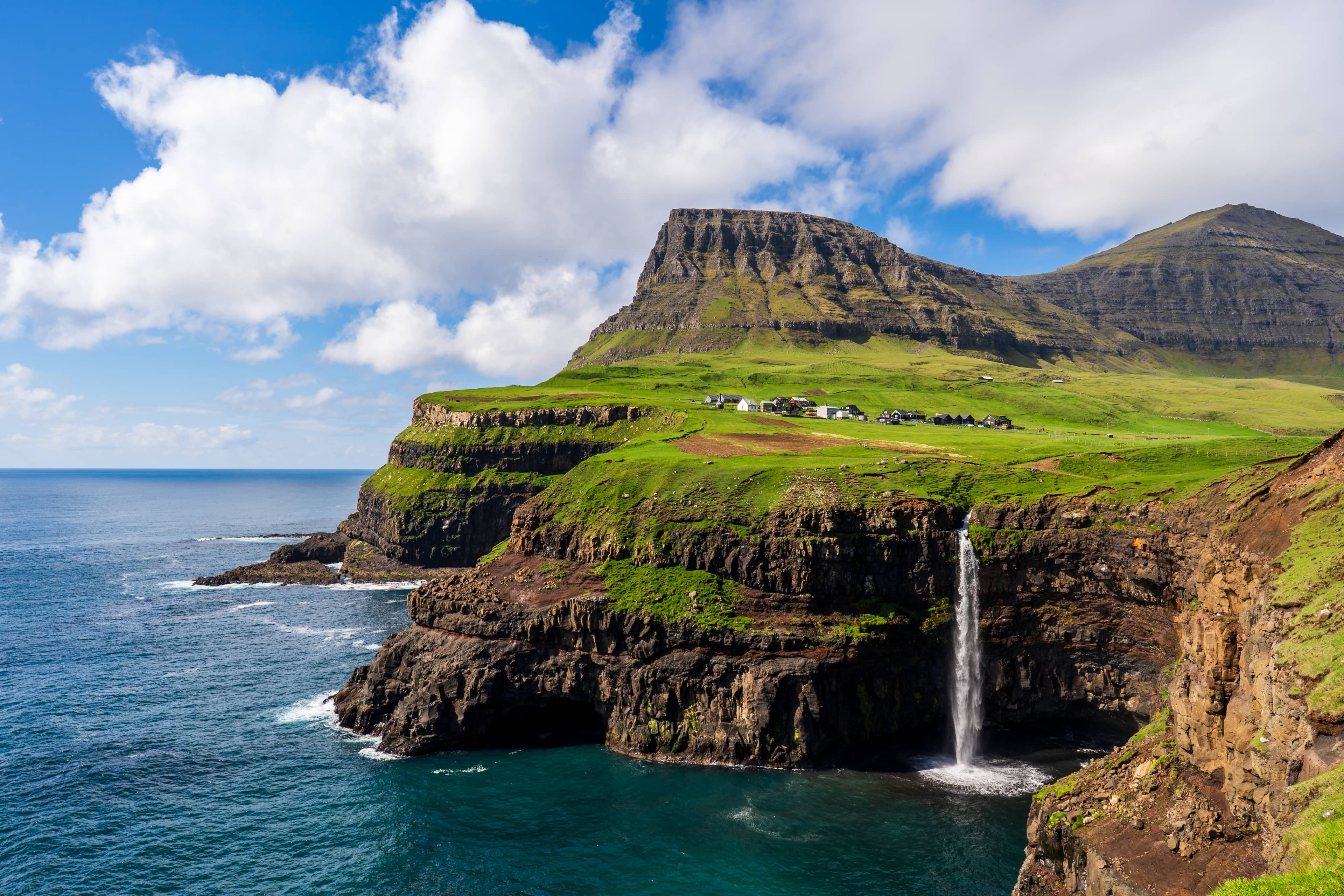 Gásadalur Village