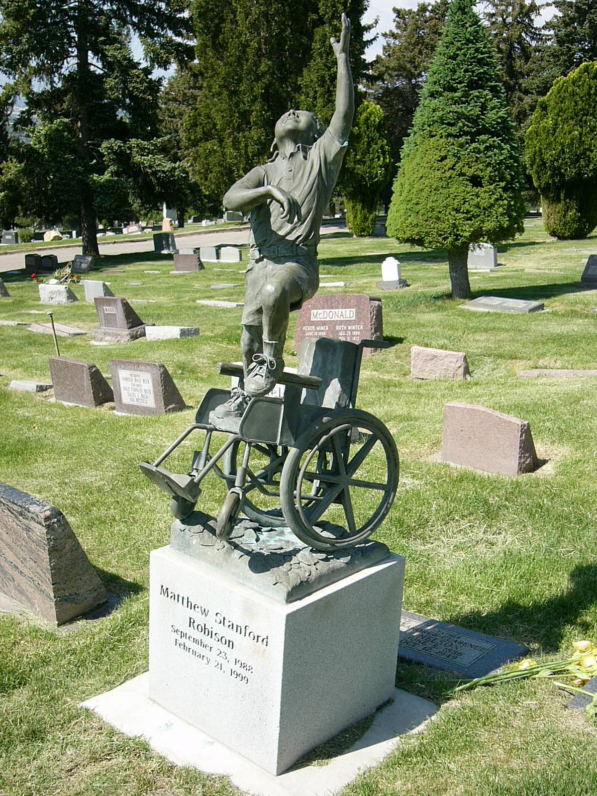 Matthew Robison's Tombstone