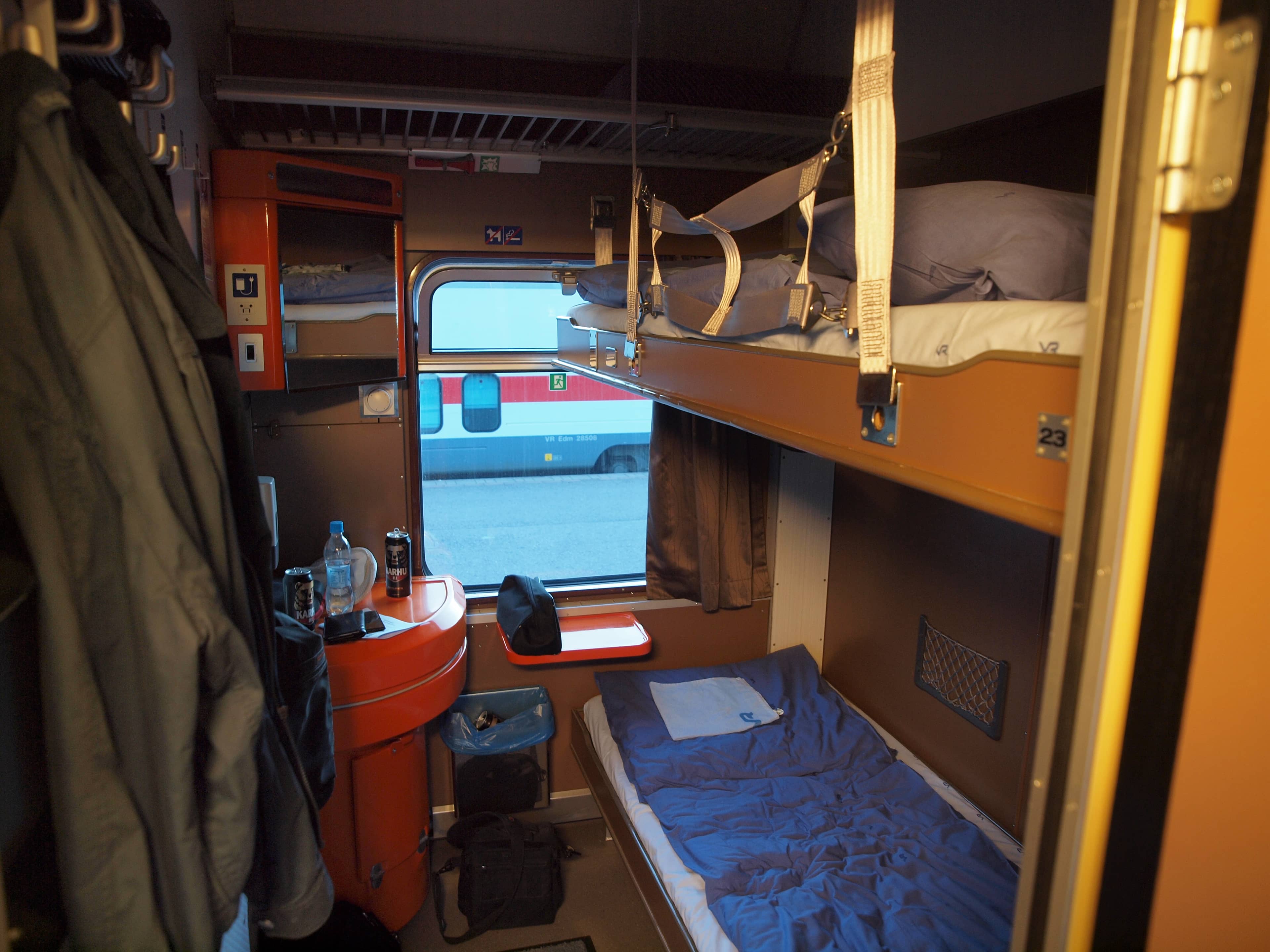 Cozy Train Travel