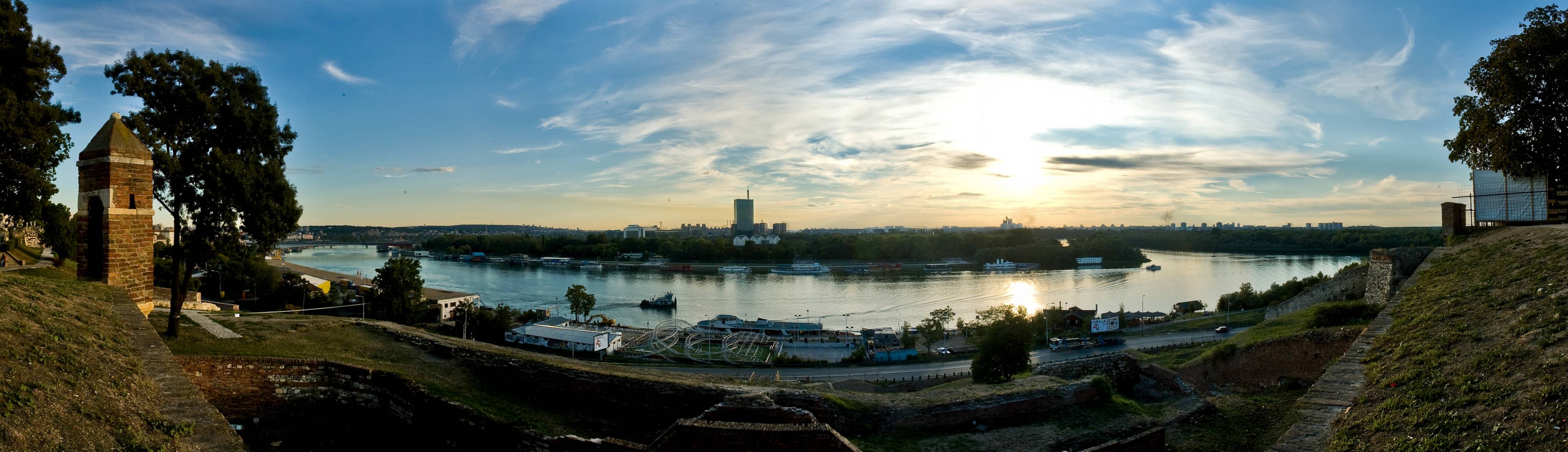 Panoramic River Views
