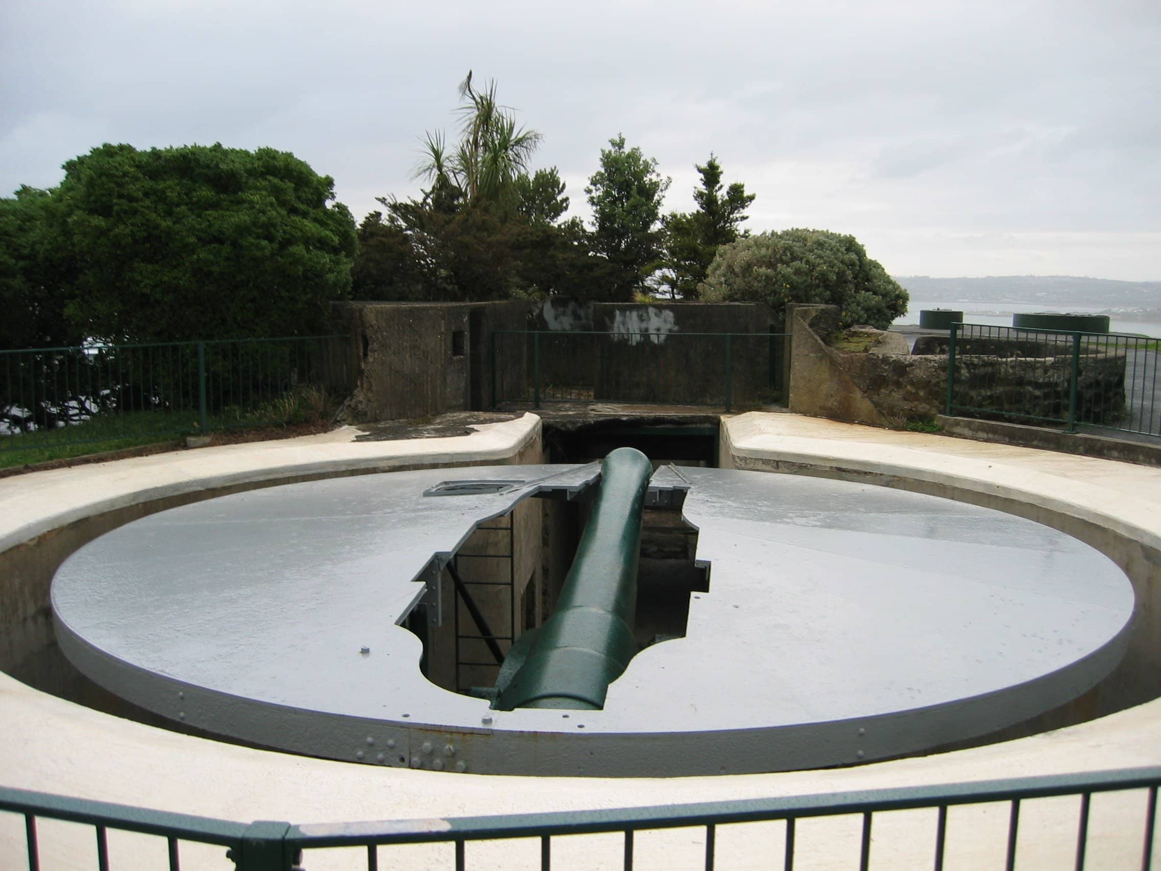 Historic Disappearing Gun