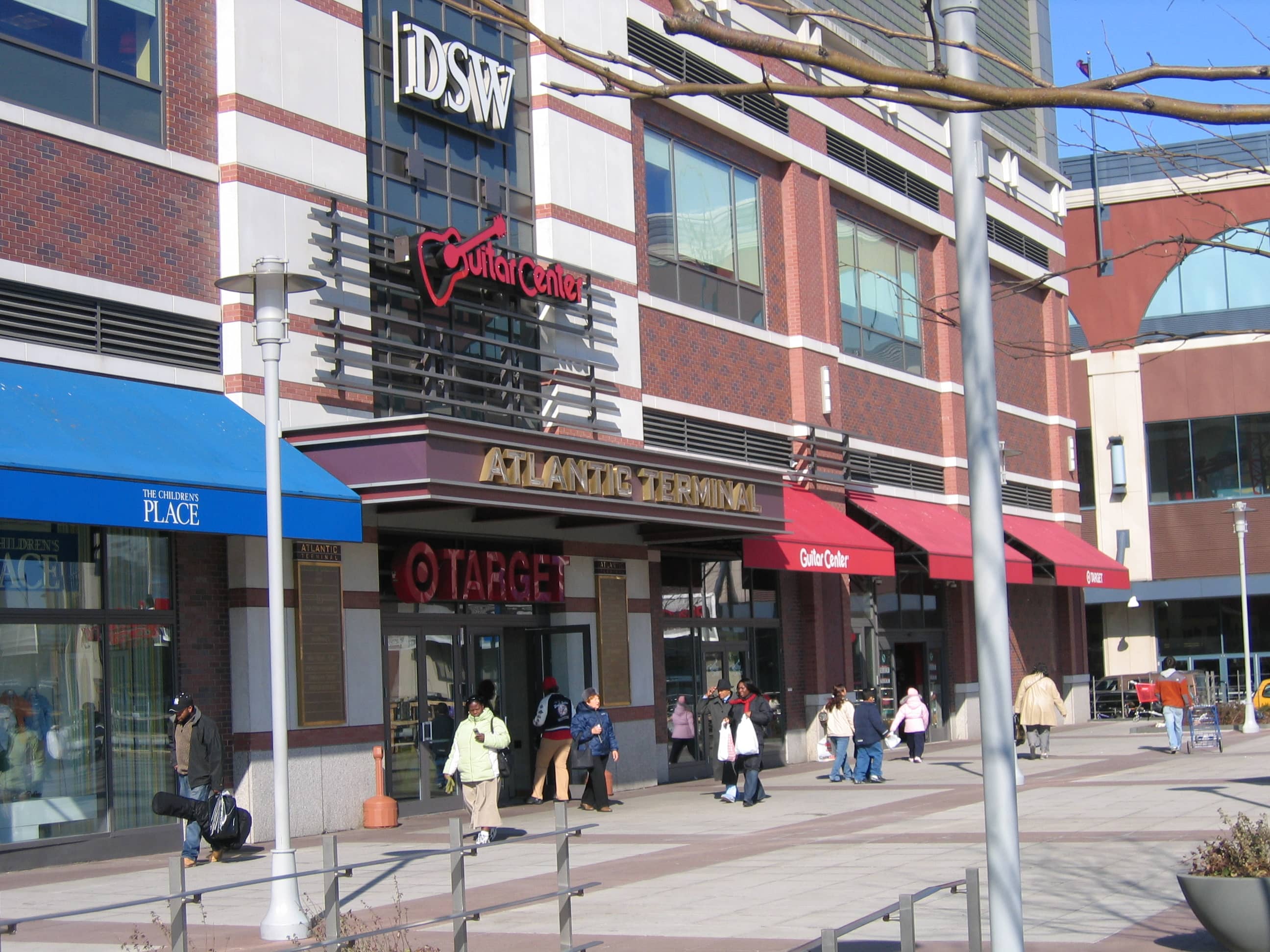 Energetic Shopping Scene