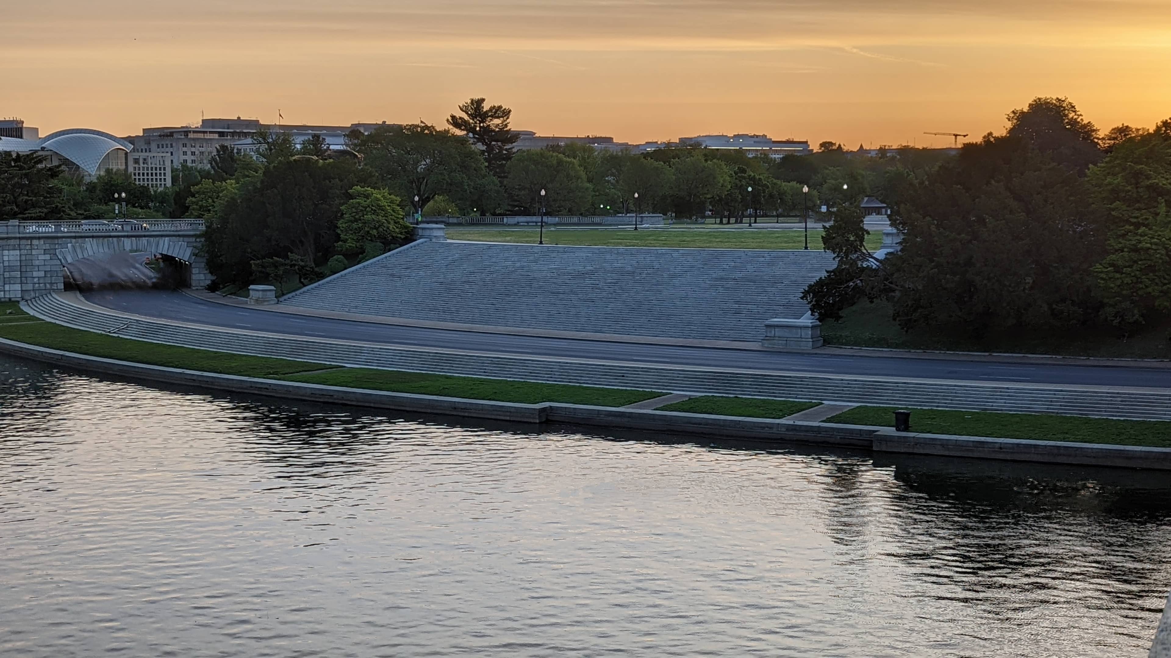 Sunset Views Over the Potomac