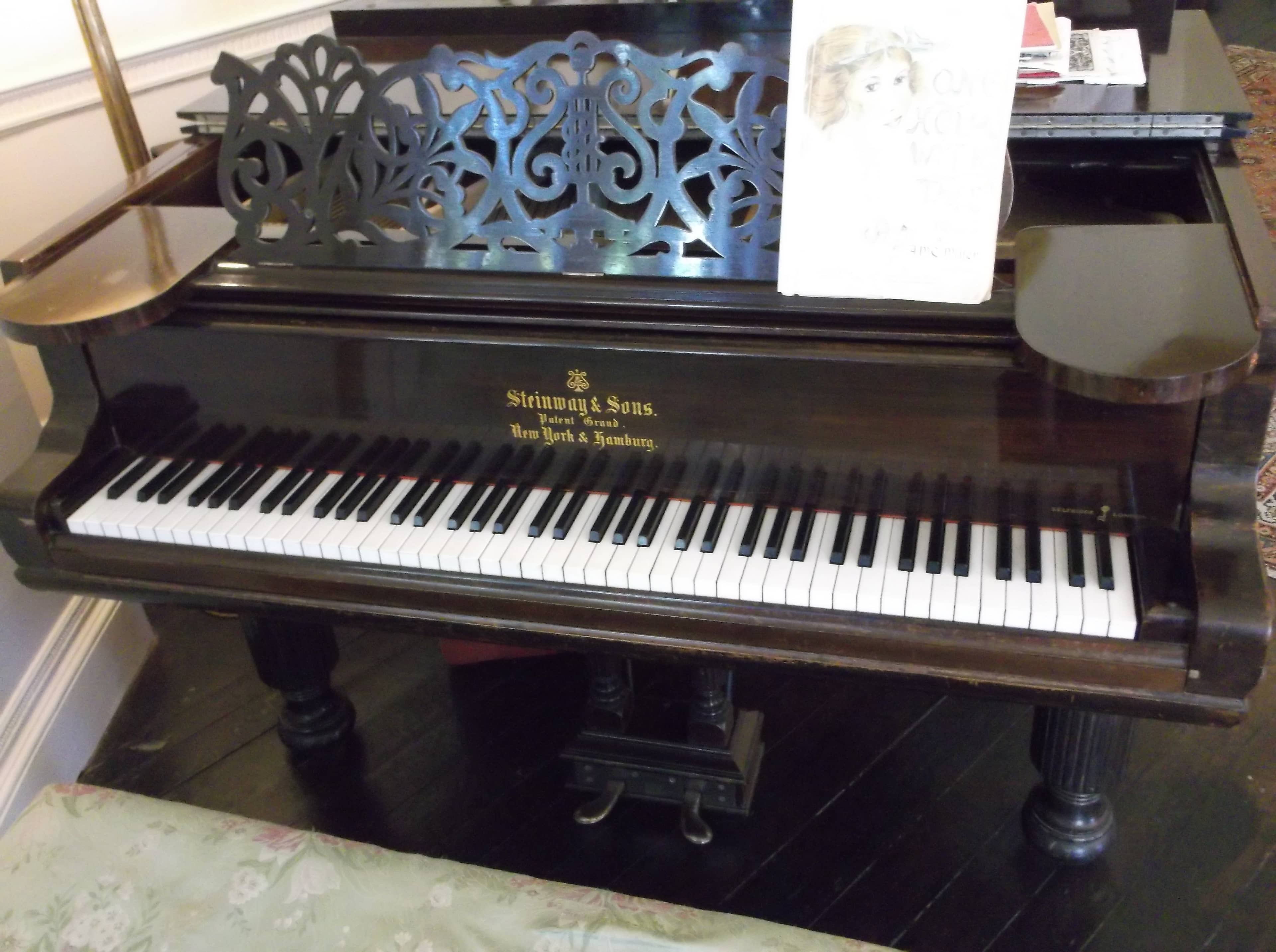 Agatha's Steinway Piano