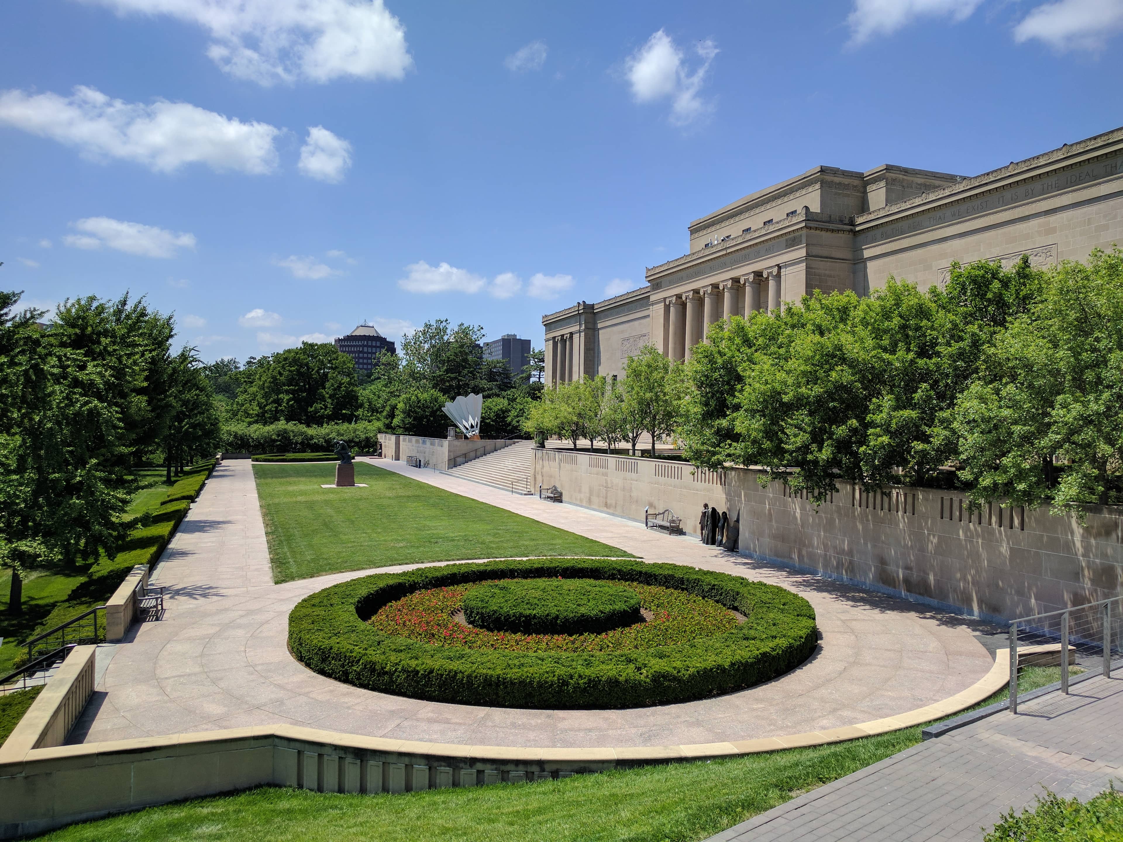 The Donald J. Hall Sculpture Garden