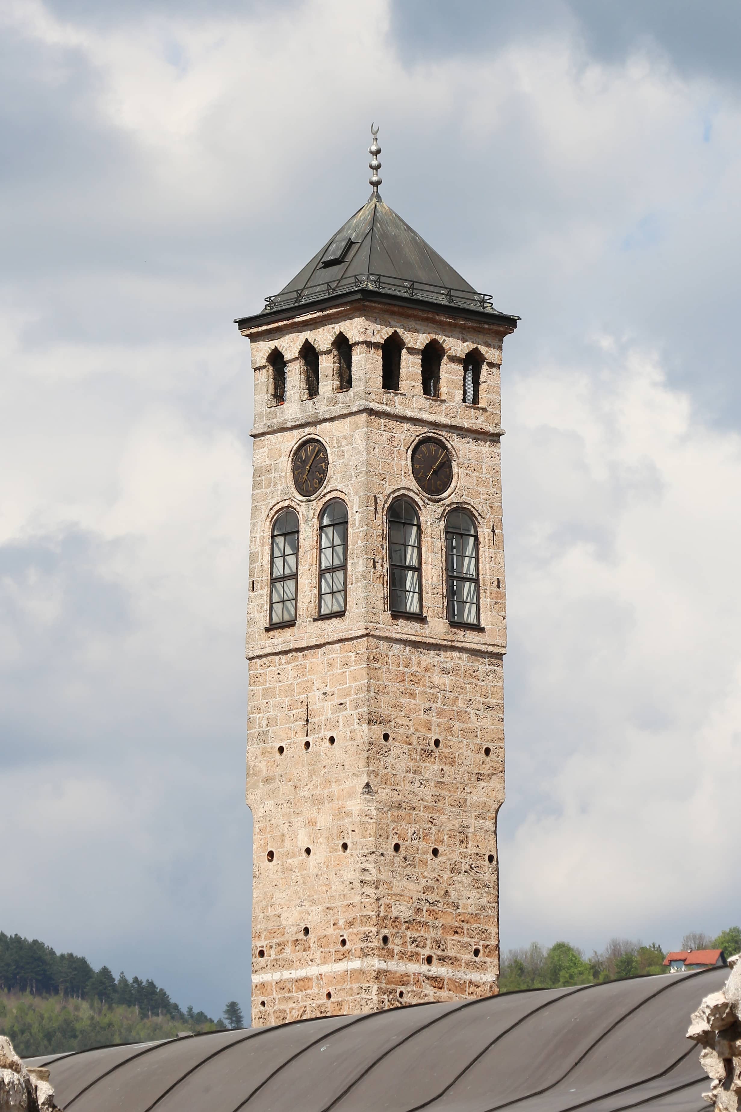 Lunar Clock Tower