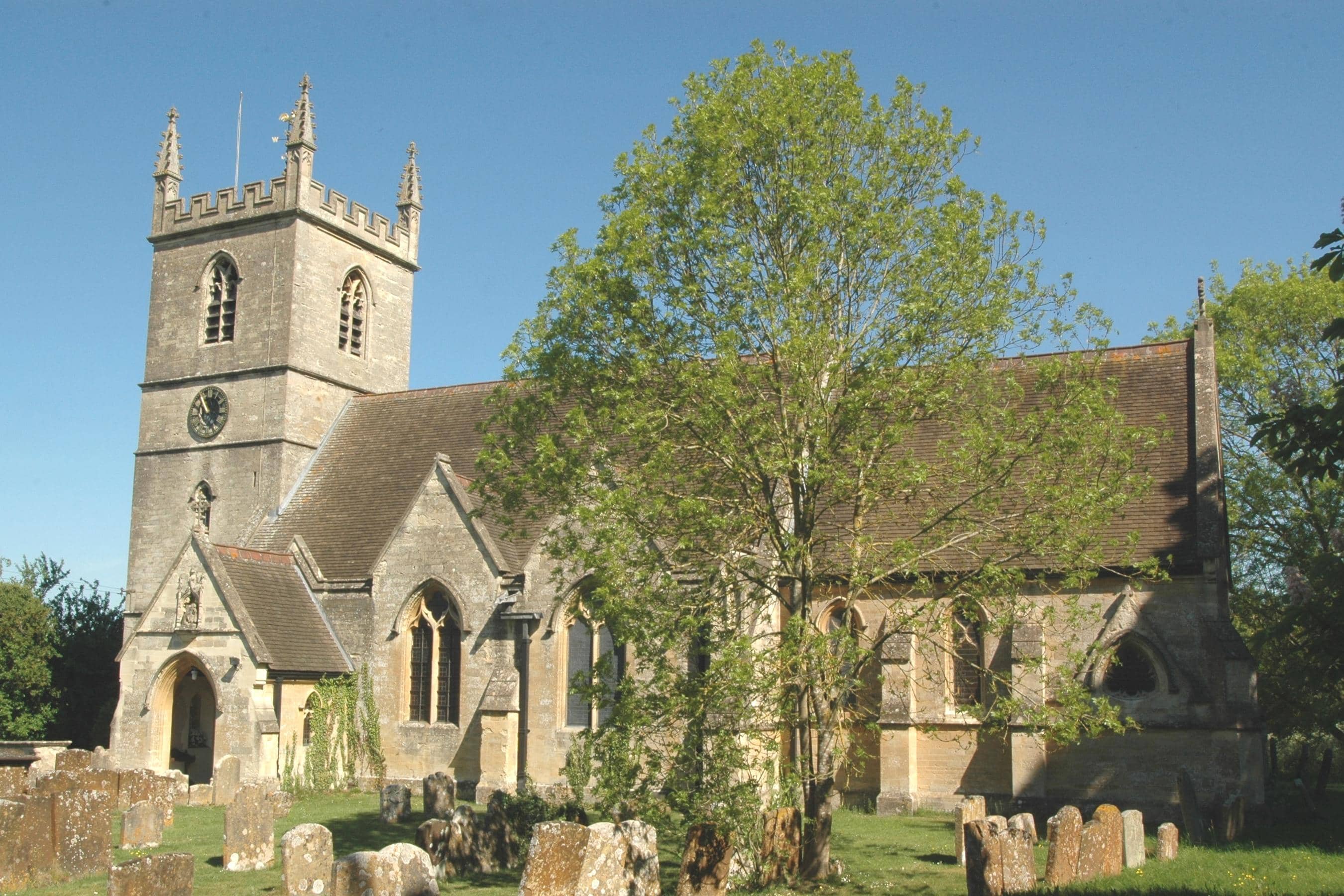 Churchyard Serenity