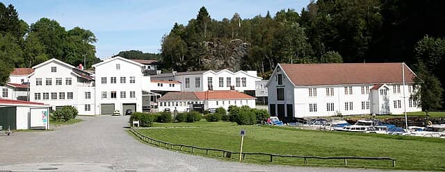 Historical Paper Mill Buildings