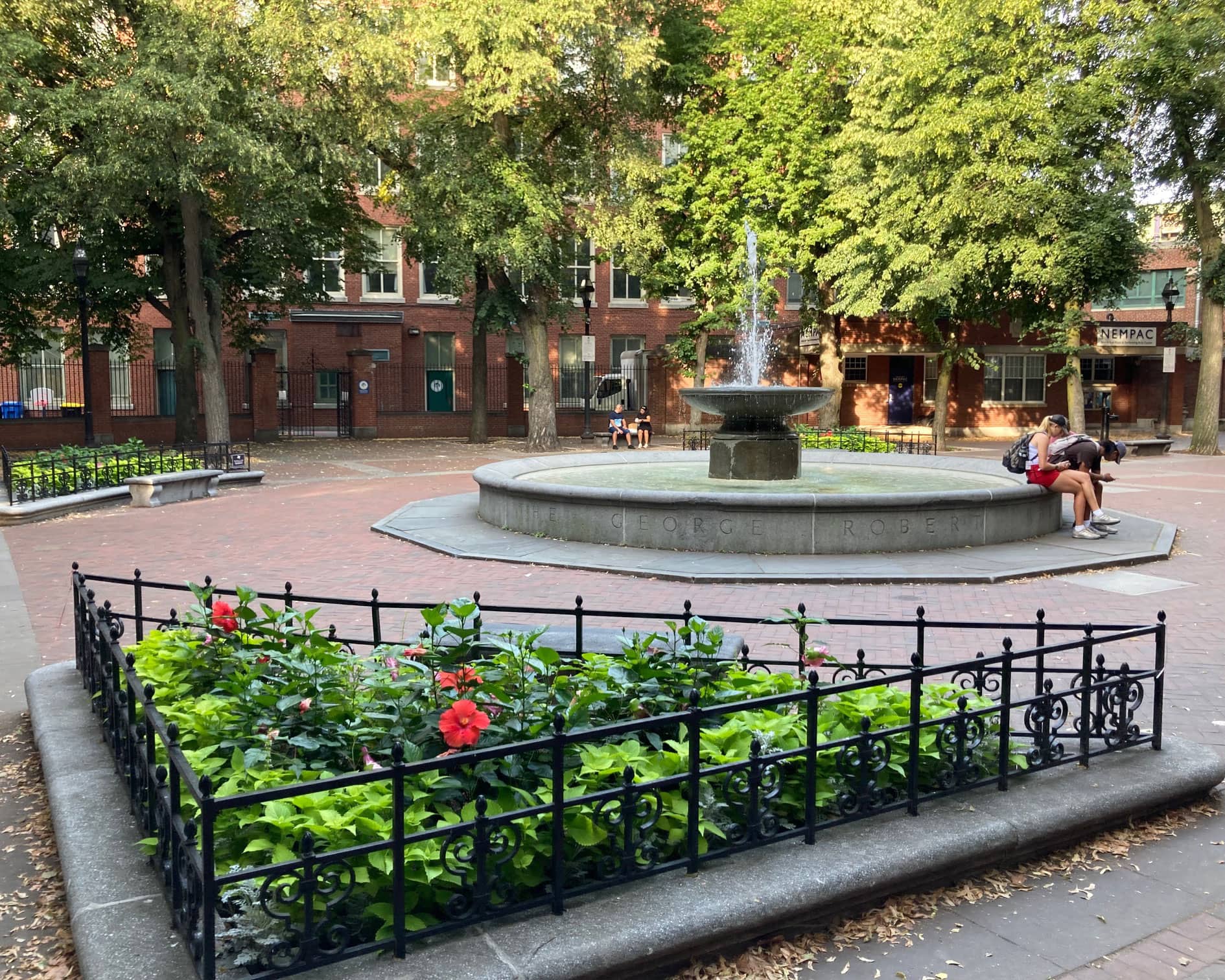 The Prado's Shady Seating