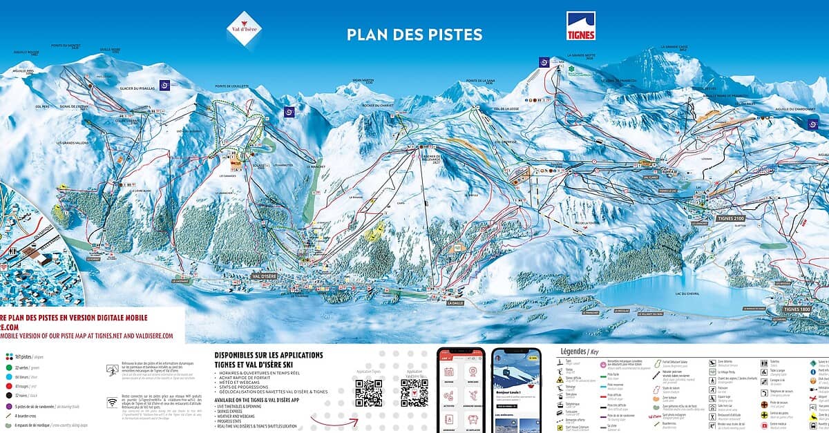 Interconnected Ski Area