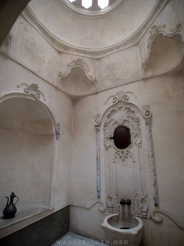 Unique Two-Area Bathroom
