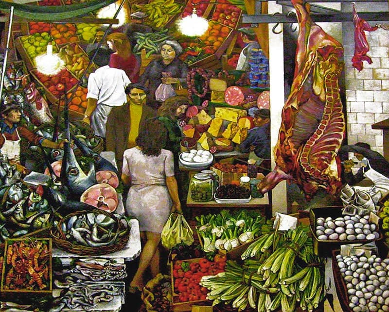Guttuso's 'La Vucciria'