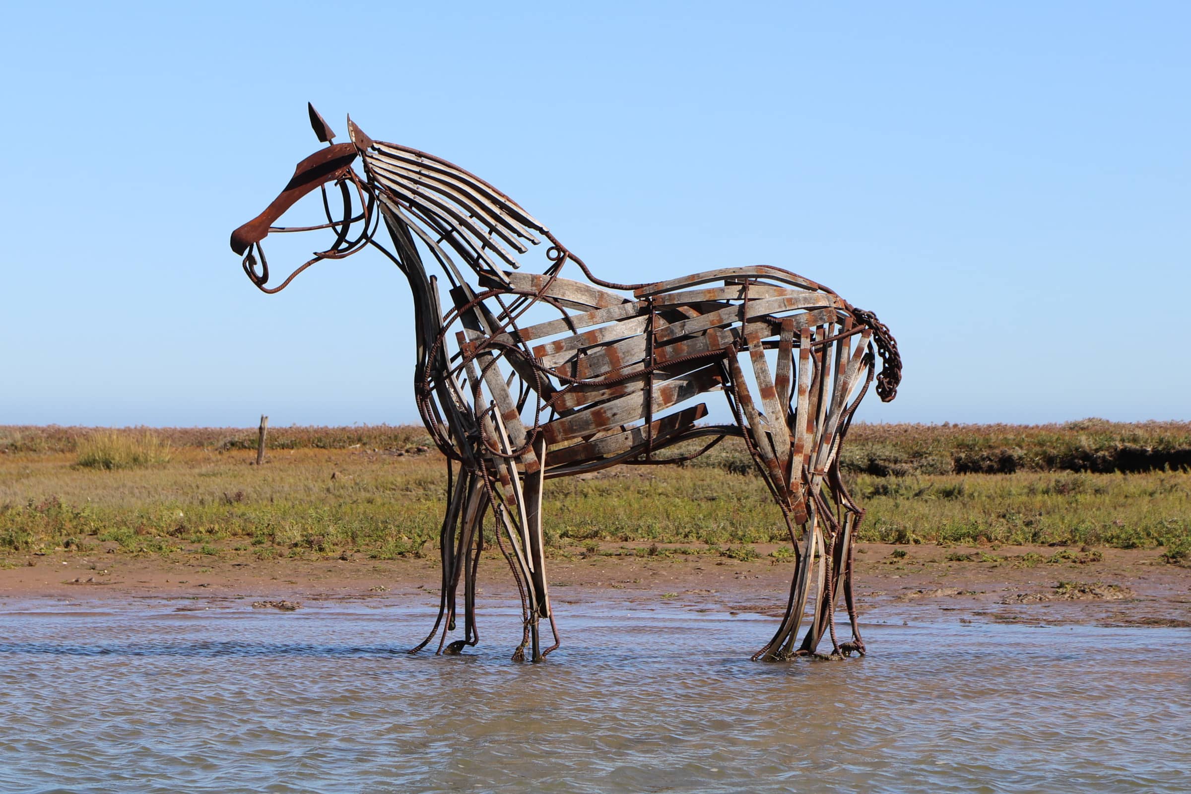 The Lifeboat Horse Sculpture