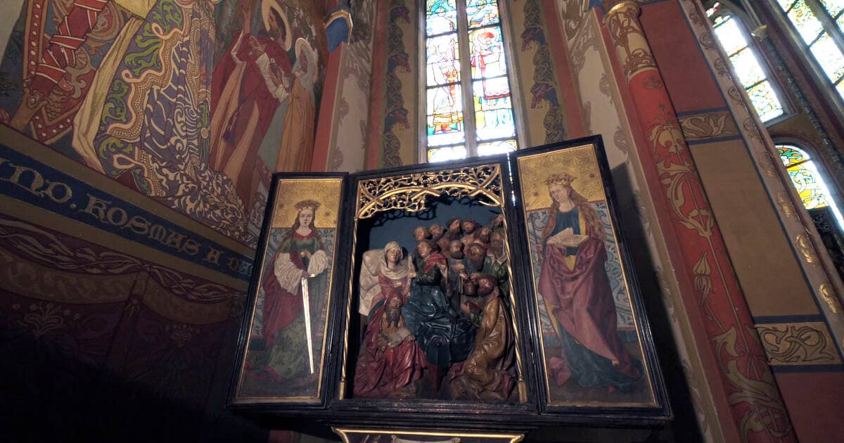 Miner's Life Frescoes