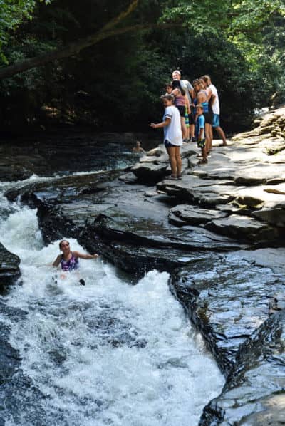 Meadow Run Natural Waterslide