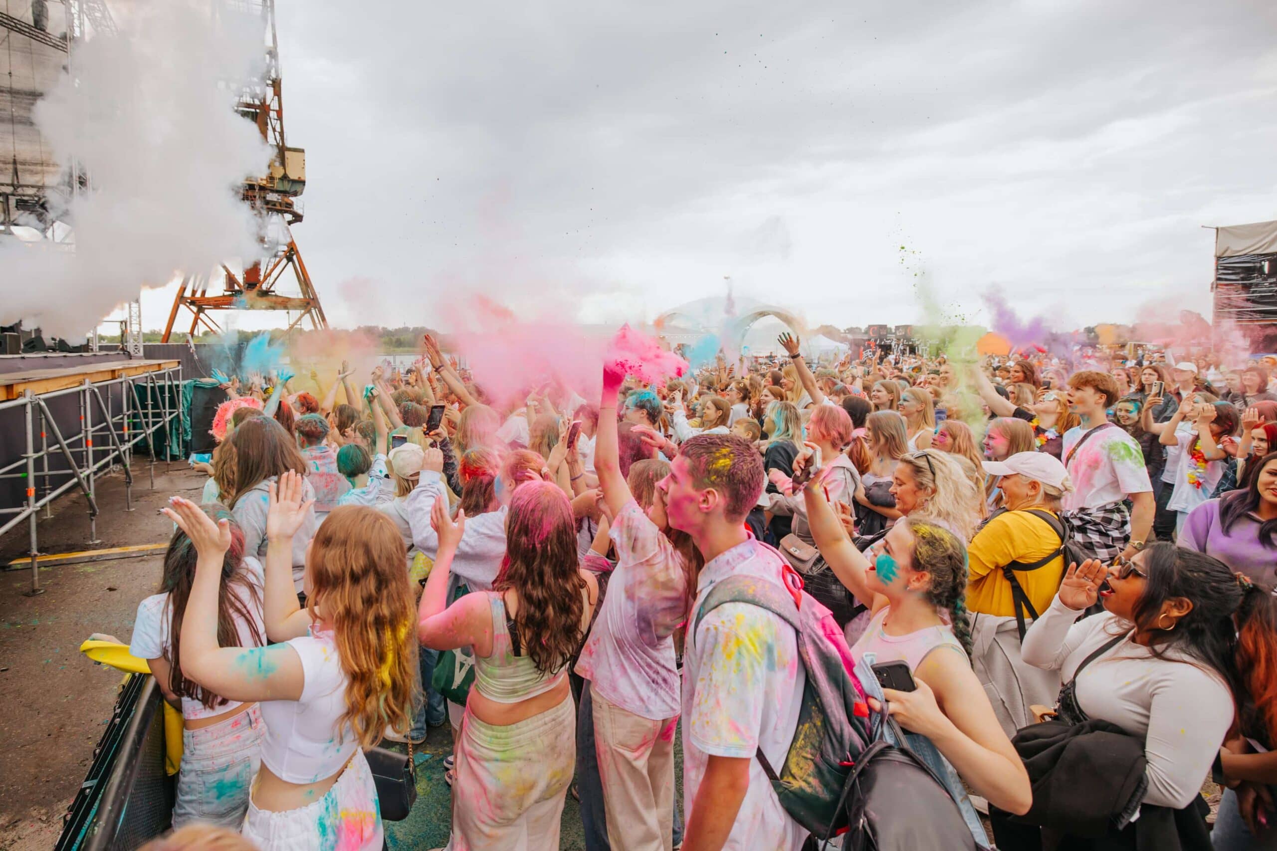 Holi Festival Atmosphere