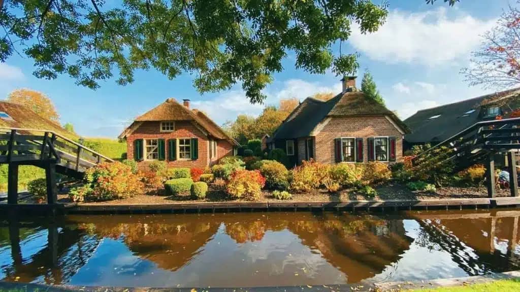 Peaceful Village Atmosphere