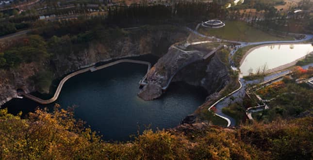 The Enchanting Quarry Garden