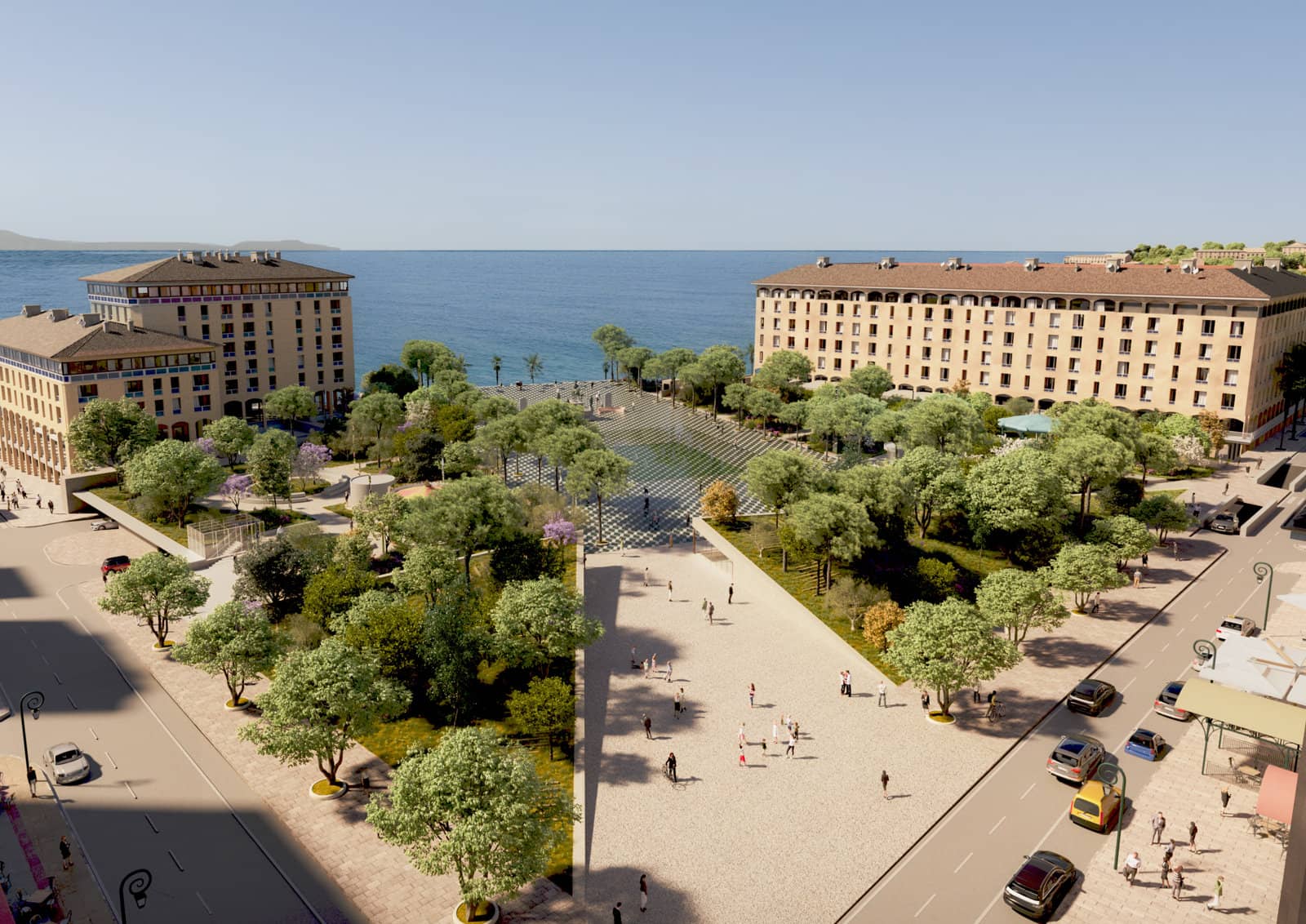 Elevated Shoreline View