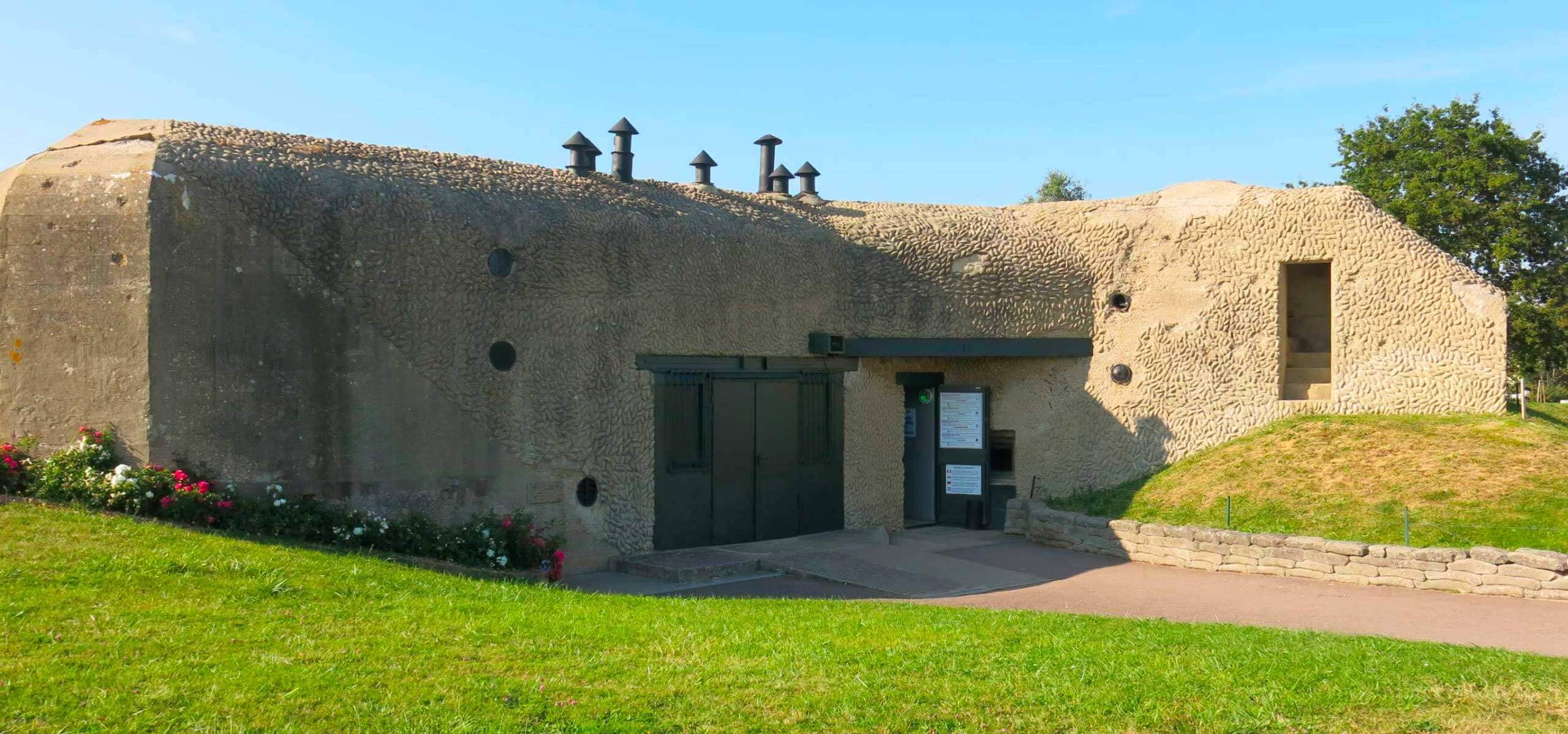 Restored Gun Battery Bunkers