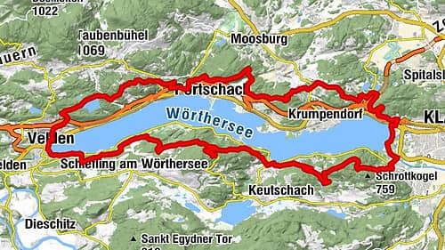 Wörthersee Rundwanderweg