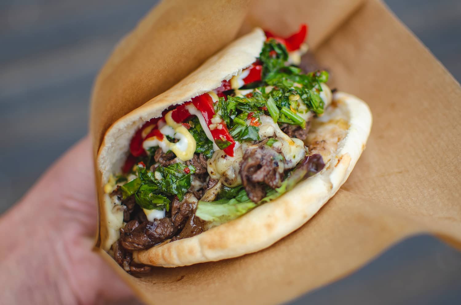 High Steaks' Steak Pitta